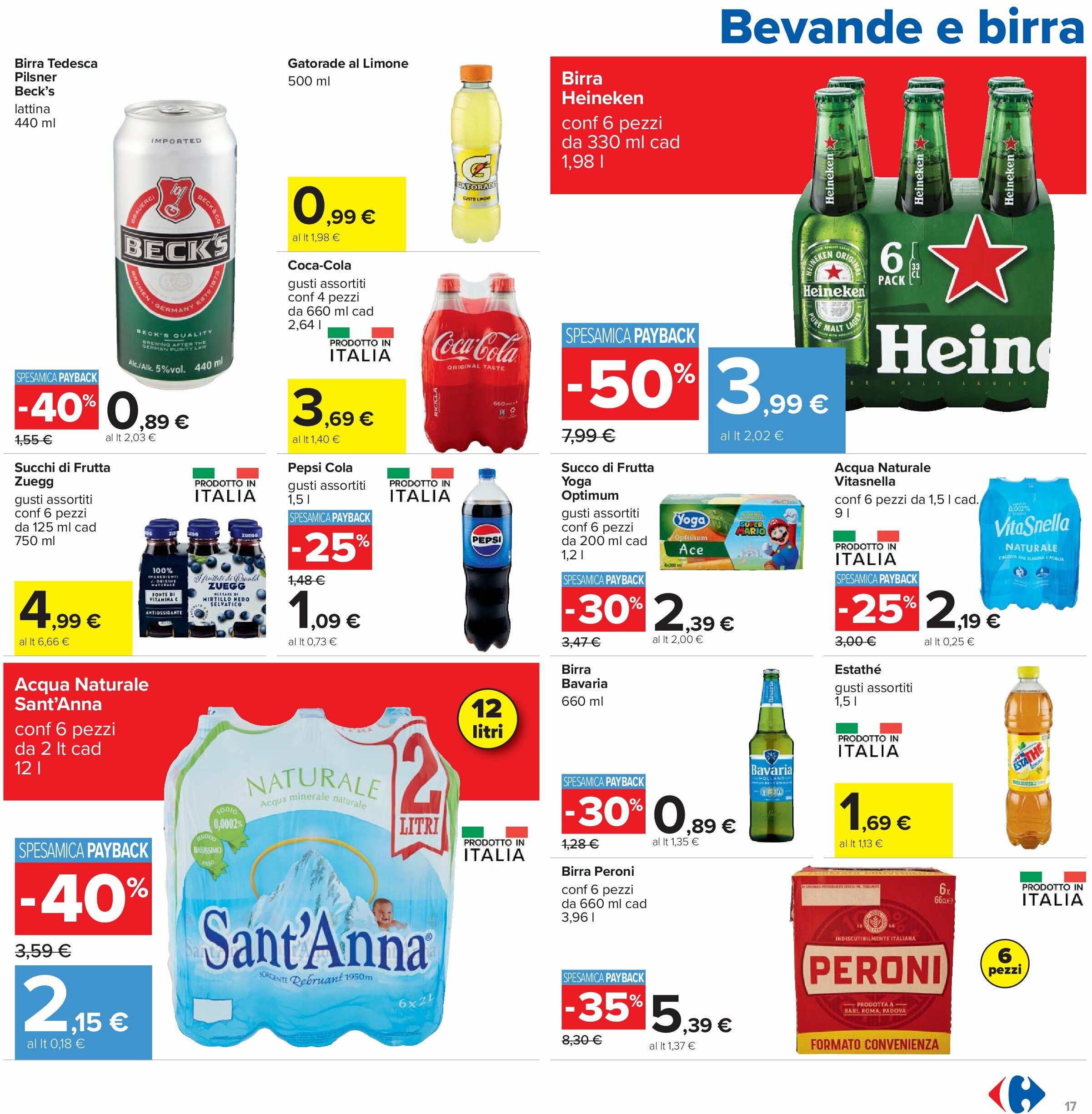 carrefour - Volantino Carrefour - Sconti 30%, 40% e 50% valido dal 21/08 al 04/09 - page: 17