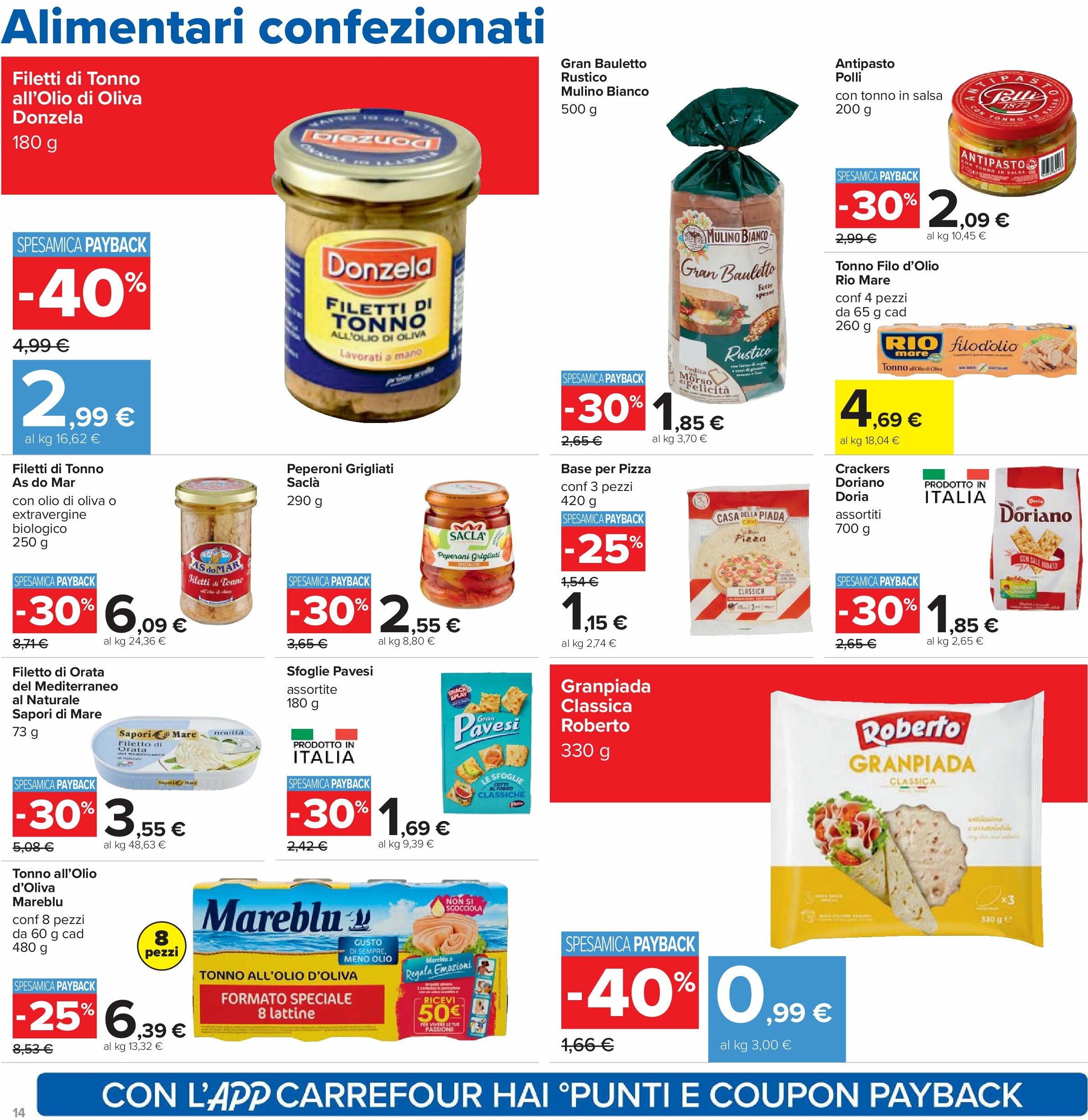 carrefour - Volantino Carrefour - Sconti 30%, 40% e 50% valido dal 21/08 al 04/09 - page: 14