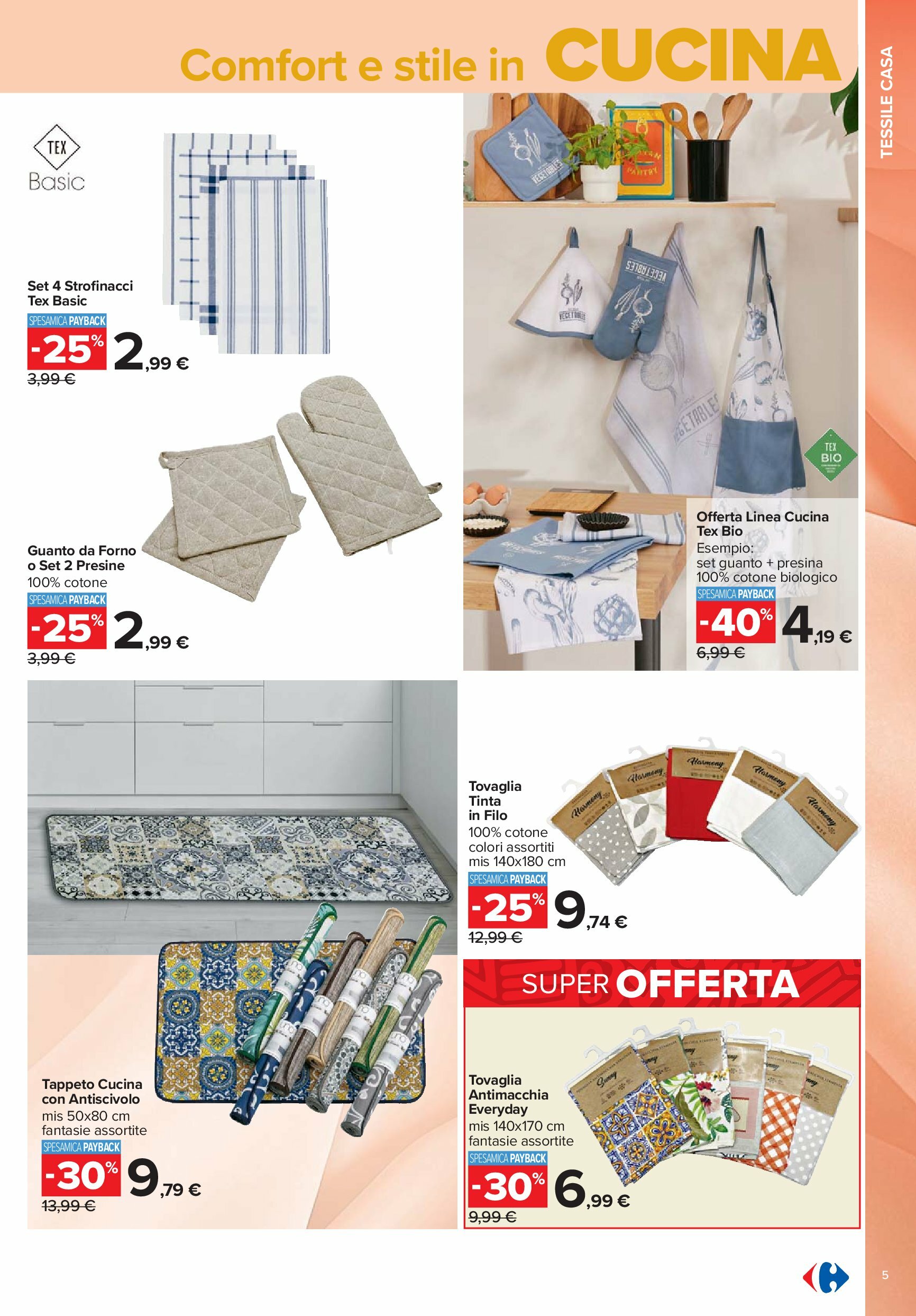 carrefour - Volantino Carrefour - Catalogo casa valido dal 01/09 al 25/09 - page: 5