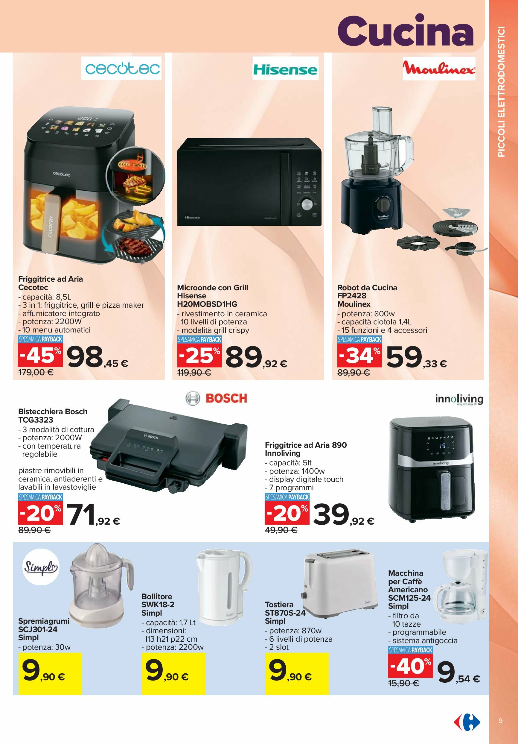 carrefour - Volantino Carrefour - Catalogo casa valido dal 01/09 al 25/09 - page: 9