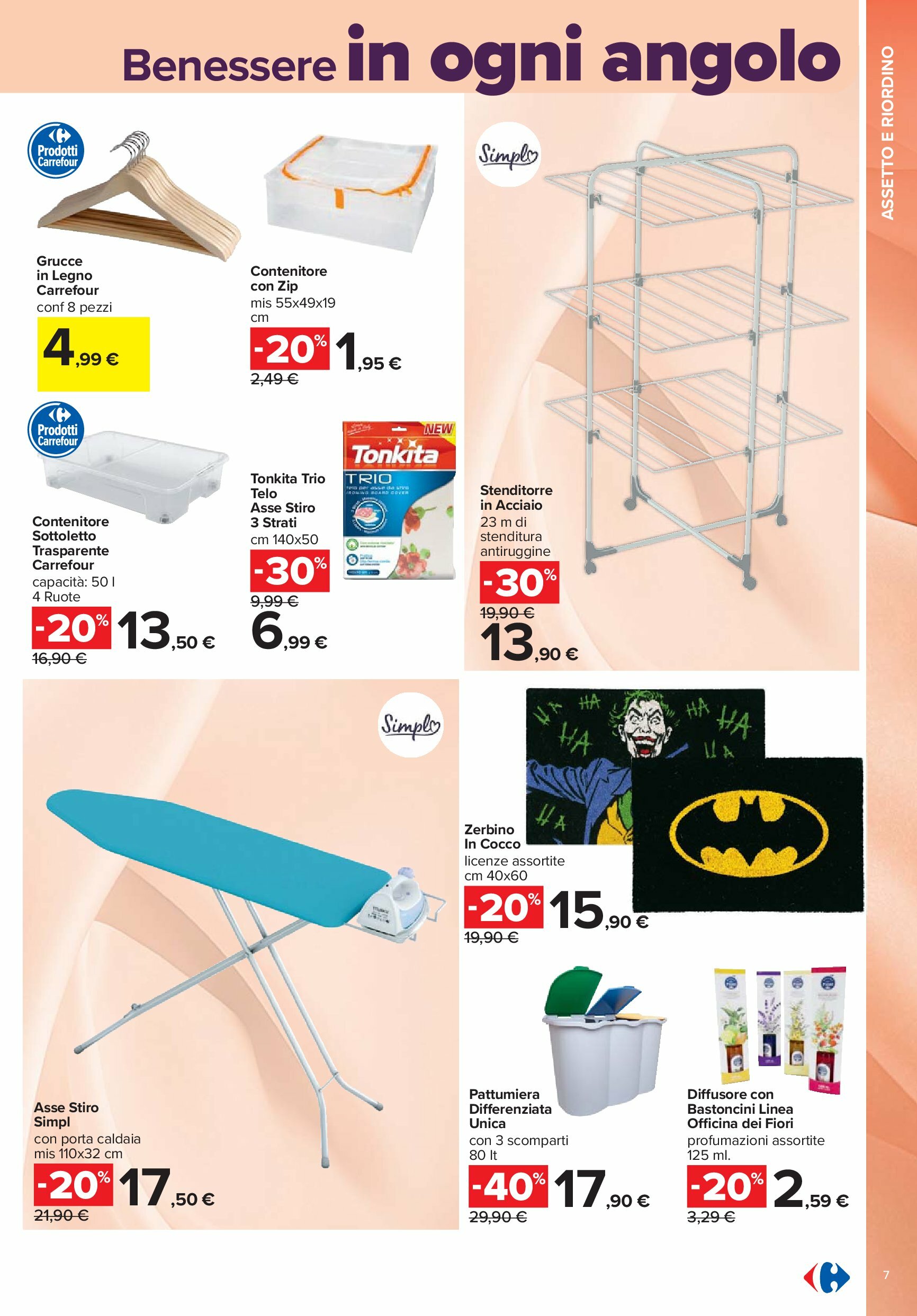 carrefour - Volantino Carrefour - Catalogo casa valido dal 01/09 al 25/09 - page: 7
