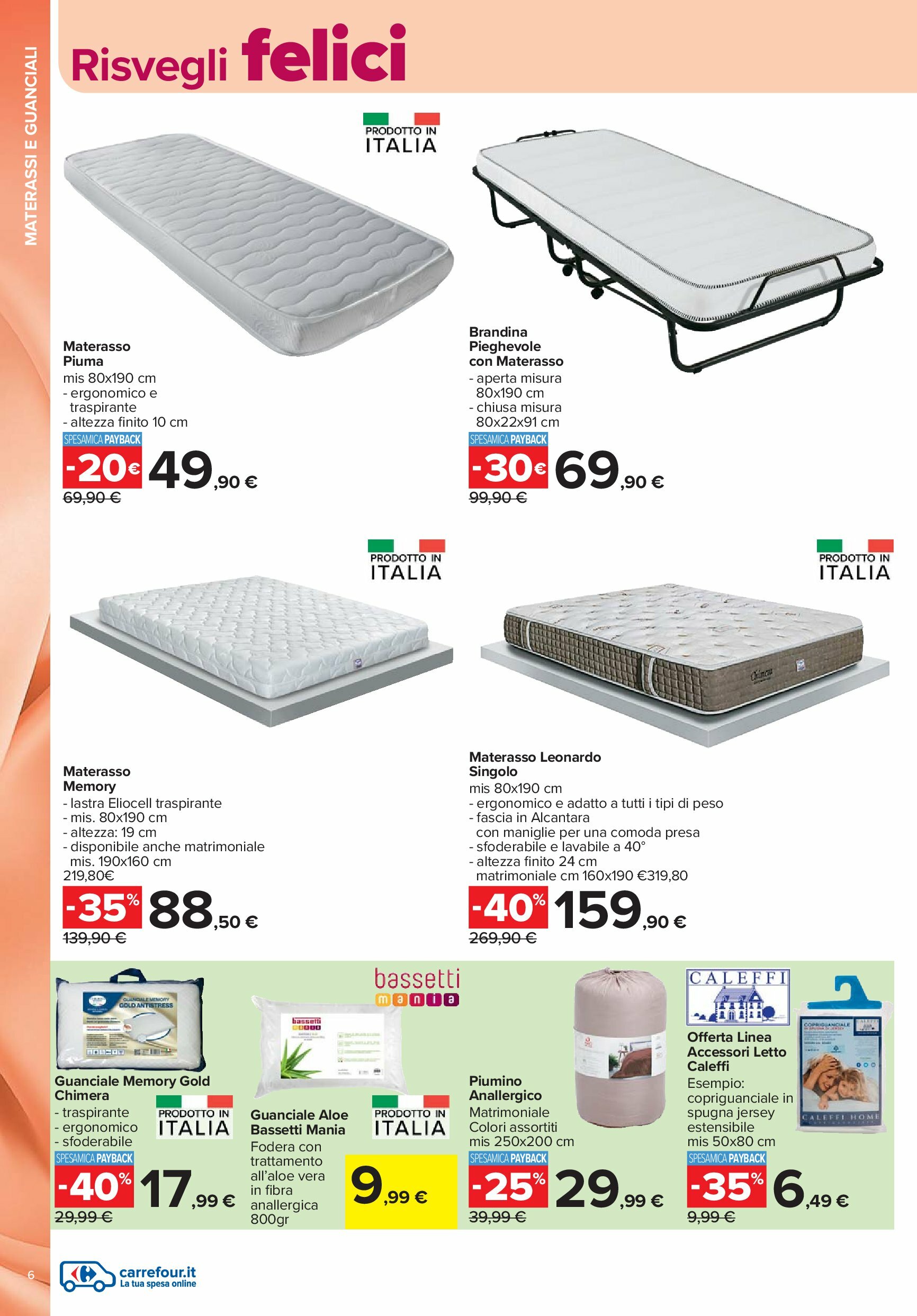 carrefour - Volantino Carrefour - Catalogo casa valido dal 01/09 al 25/09 - page: 6