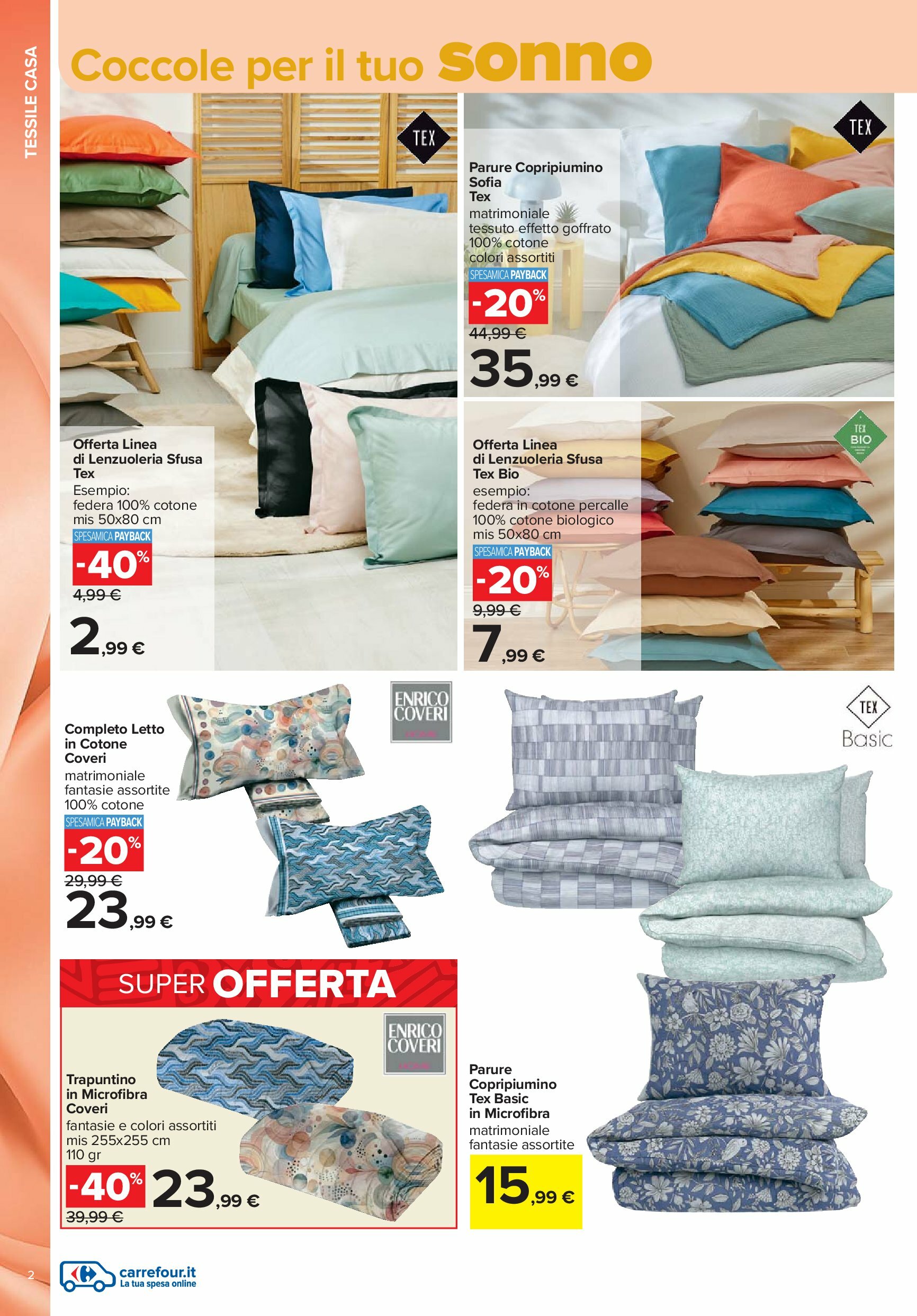 carrefour - Volantino Carrefour - Catalogo casa valido dal 01/09 al 25/09 - page: 2