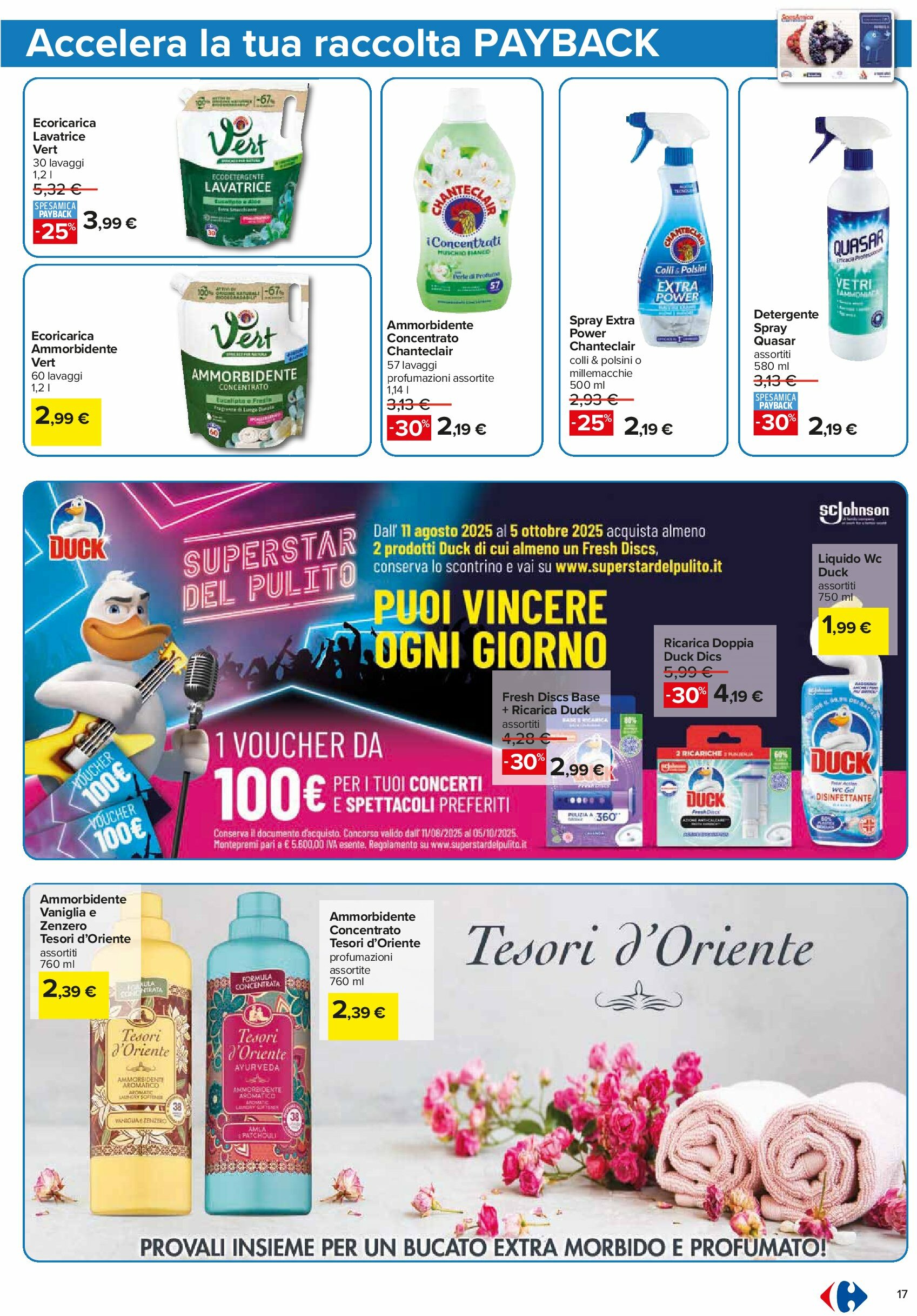 carrefour - Volantino Carrefour - Punti Sprint Payback valido dal 05/09 al 14/09 - page: 17
