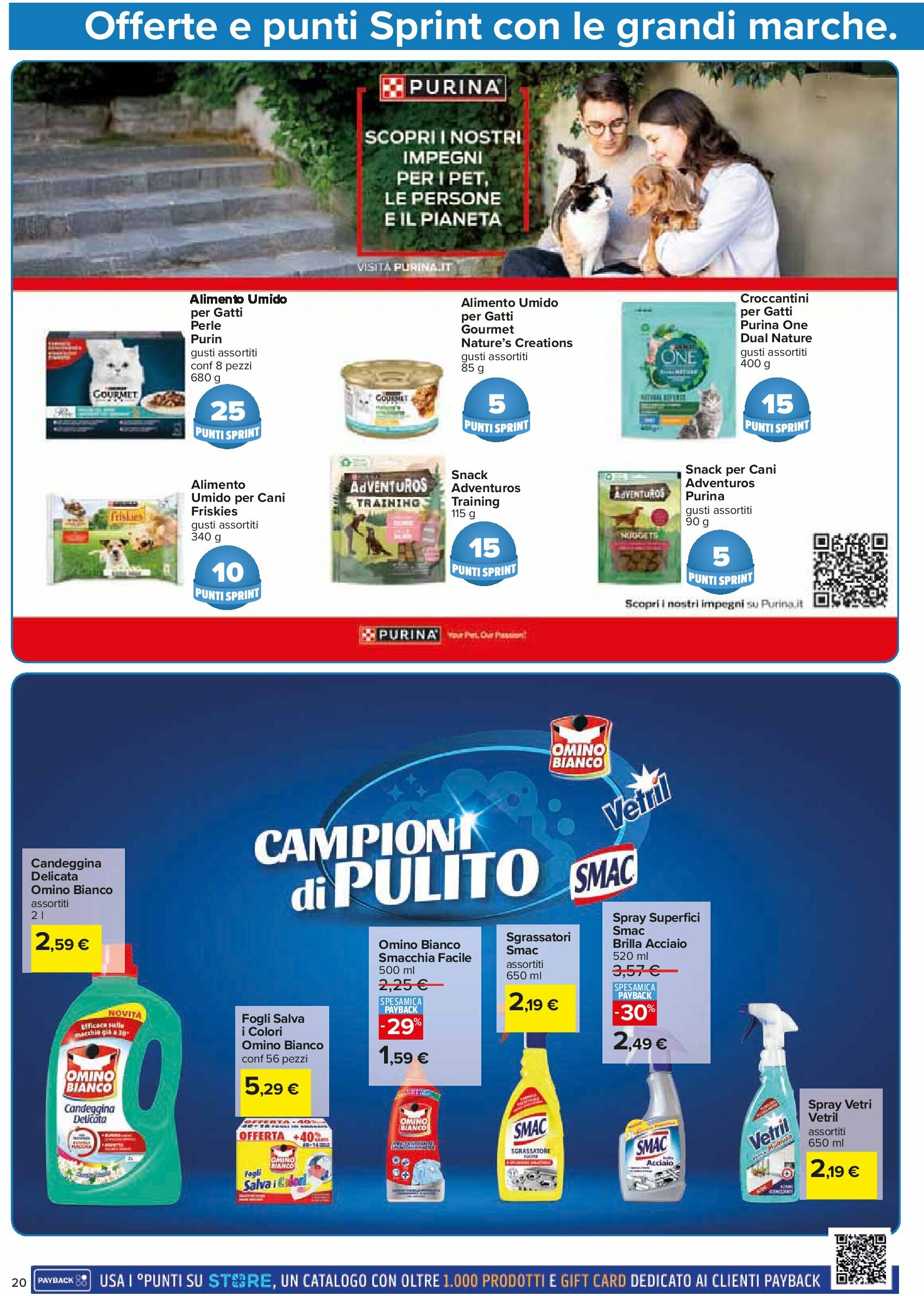 carrefour - Volantino Carrefour - Punti Sprint Payback valido dal 05/09 al 14/09 - page: 20