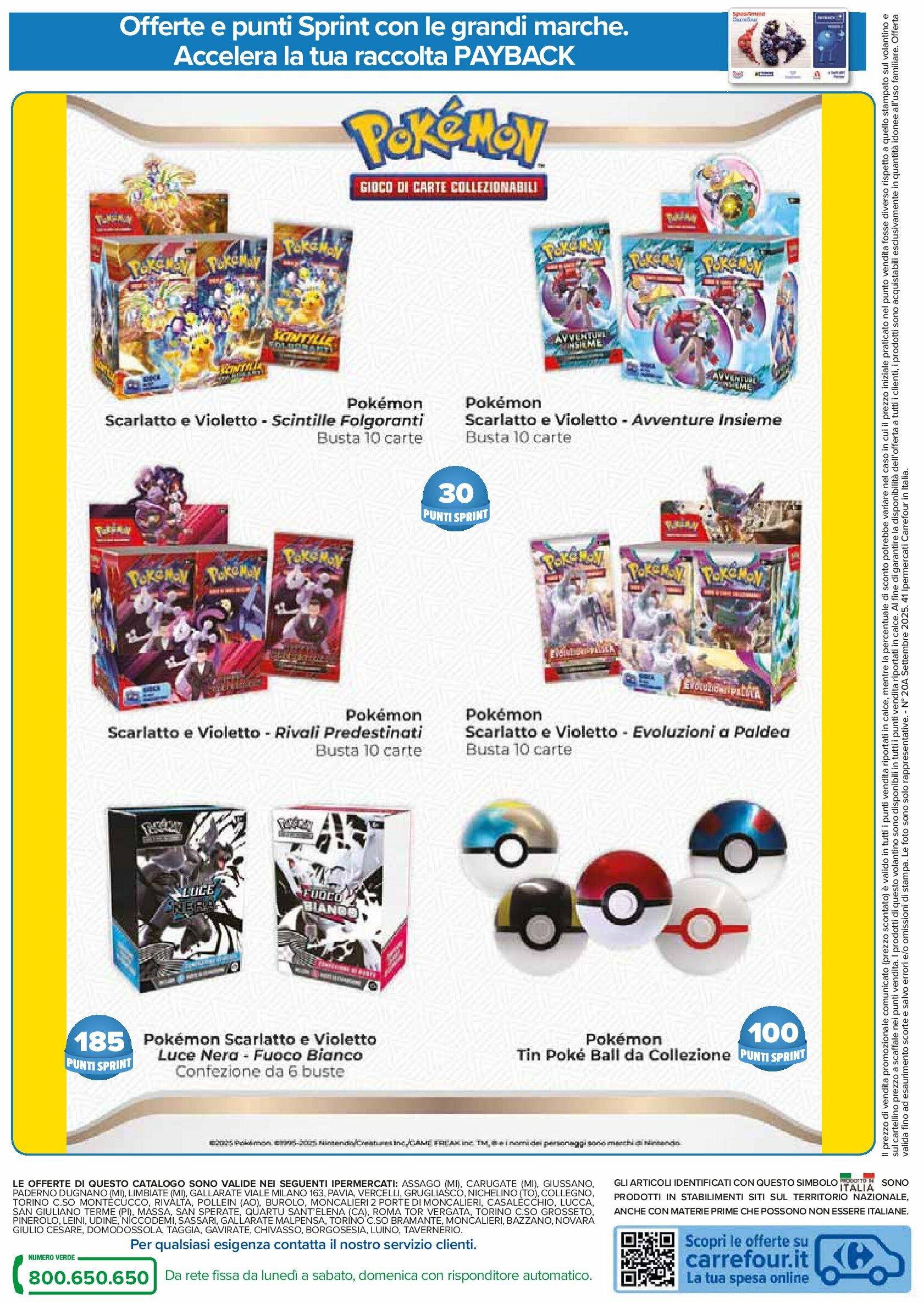 carrefour - Volantino Carrefour - Punti Sprint Payback valido dal 05/09 al 14/09 - page: 22