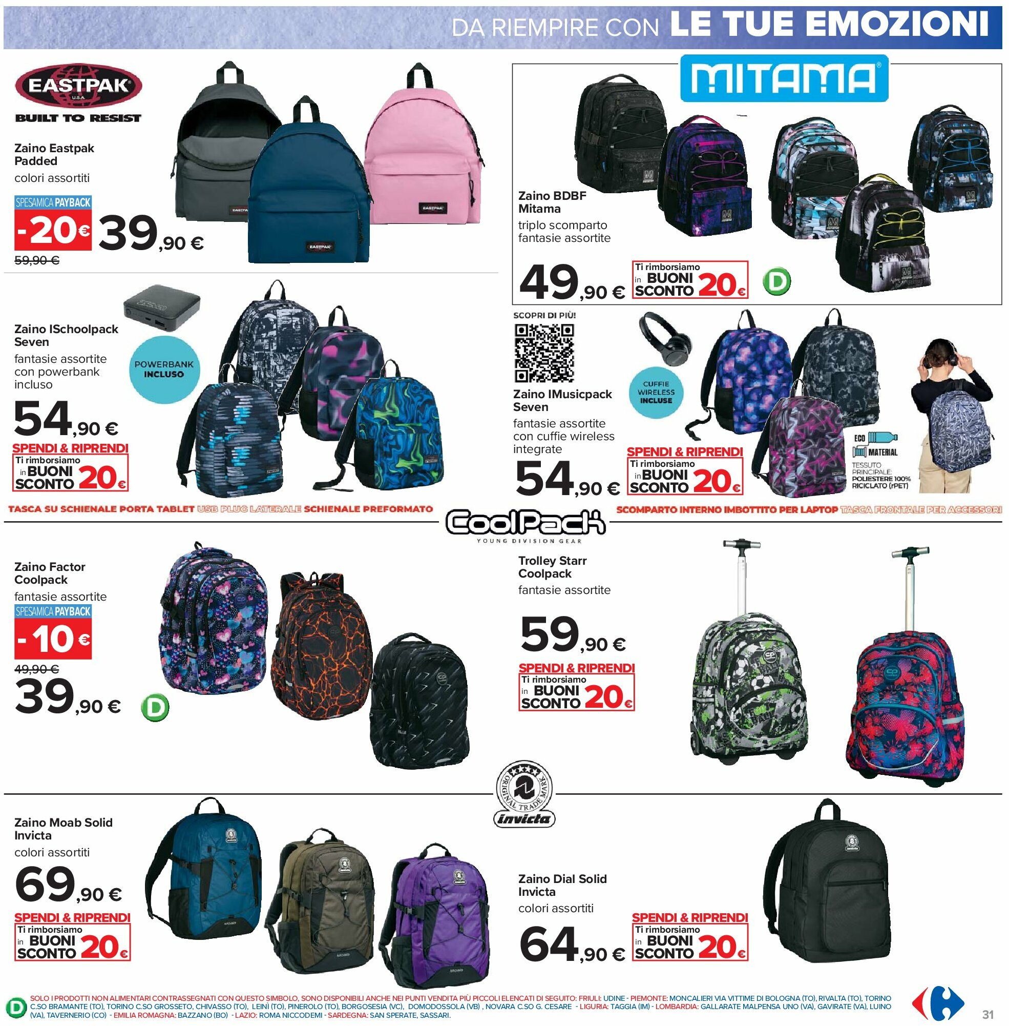 carrefour - Volantino Carrefour - Sottocosto valido dal 05/09 al 14/09 - page: 31 carrefour - Volantino Carrefour - Sottocosto valido dal 05/09 al 14/09 - page: 31