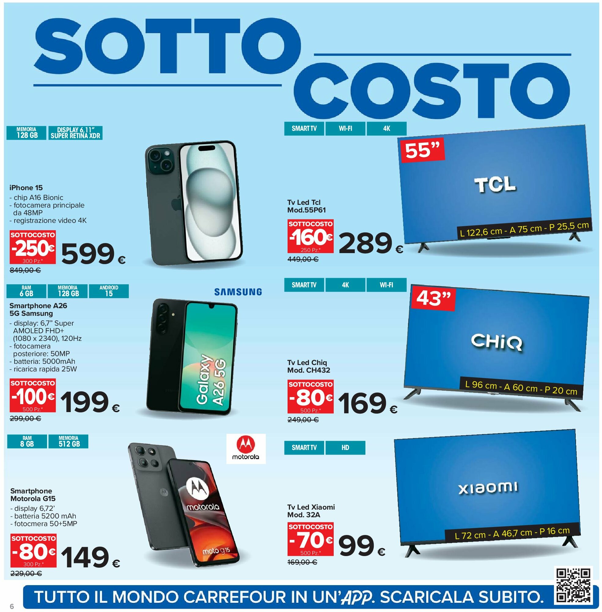 carrefour - Volantino Carrefour - Sottocosto valido dal 05/09 al 14/09 - page: 6 carrefour - Volantino Carrefour - Sottocosto valido dal 05/09 al 14/09 - page: 6