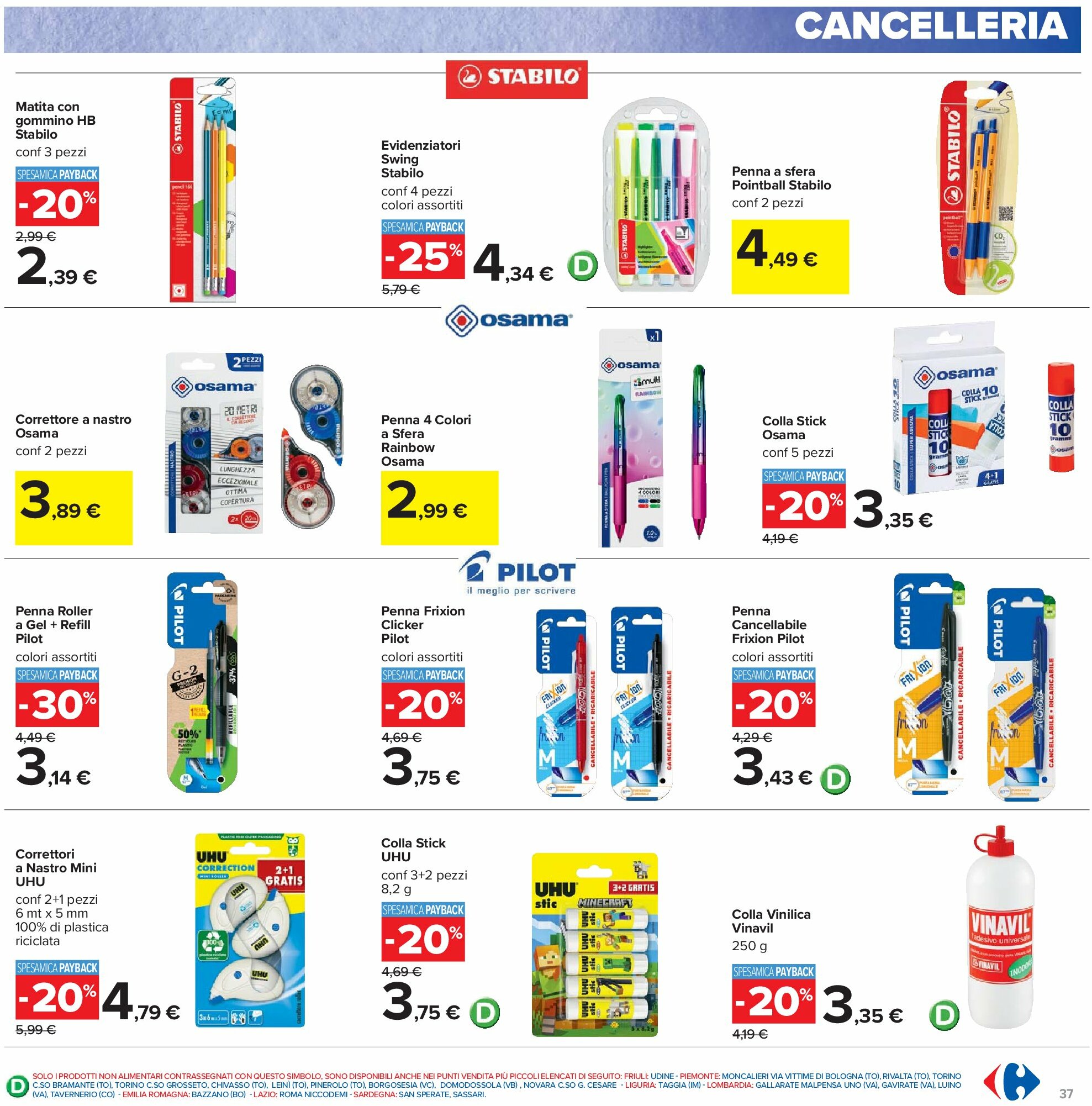 carrefour - Volantino Carrefour - Sottocosto valido dal 05/09 al 14/09 - page: 37 carrefour - Volantino Carrefour - Sottocosto valido dal 05/09 al 14/09 - page: 37
