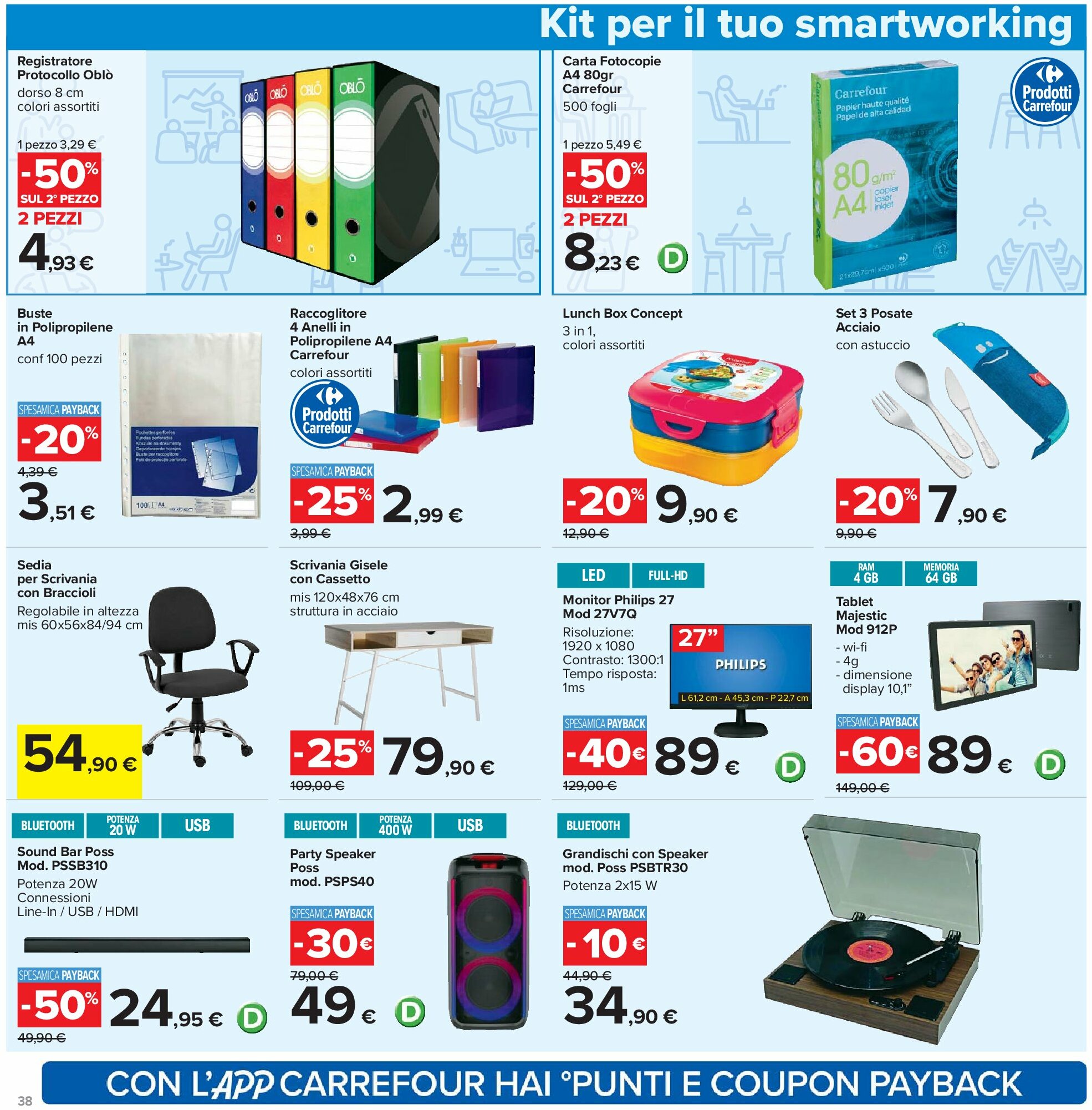 carrefour - Volantino Carrefour - Sottocosto valido dal 05/09 al 14/09 - page: 38 carrefour - Volantino Carrefour - Sottocosto valido dal 05/09 al 14/09 - page: 38