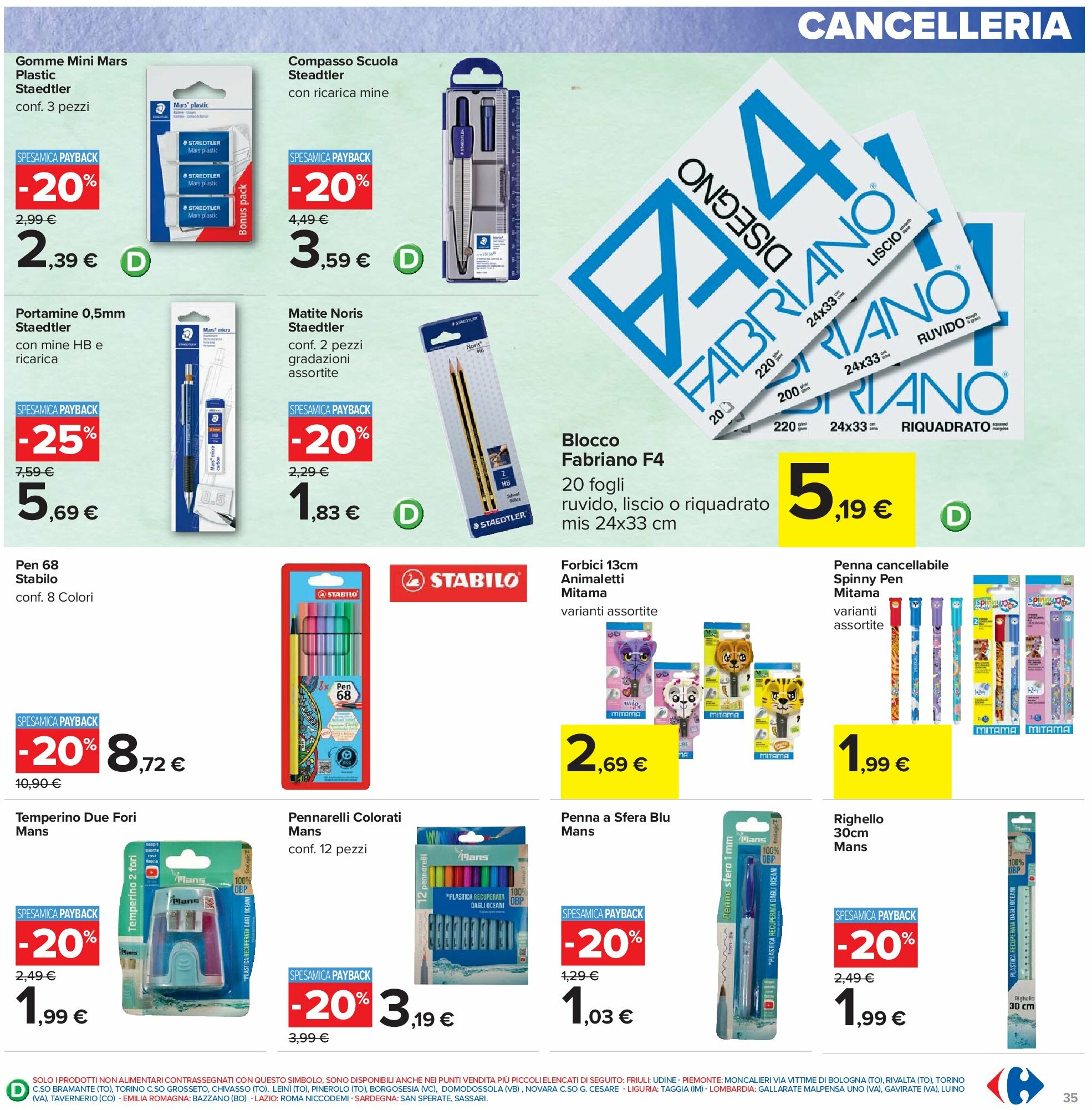 carrefour - Volantino Carrefour - Sottocosto valido dal 05/09 al 14/09 - page: 35 carrefour - Volantino Carrefour - Sottocosto valido dal 05/09 al 14/09 - page: 35