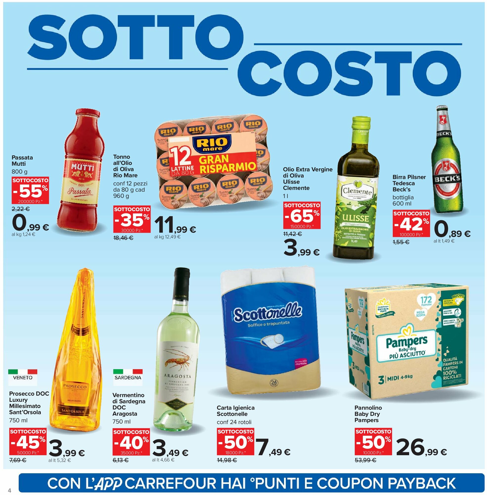 carrefour - Volantino Carrefour - Sottocosto valido dal 05/09 al 14/09 - page: 4 carrefour - Volantino Carrefour - Sottocosto valido dal 05/09 al 14/09 - page: 4