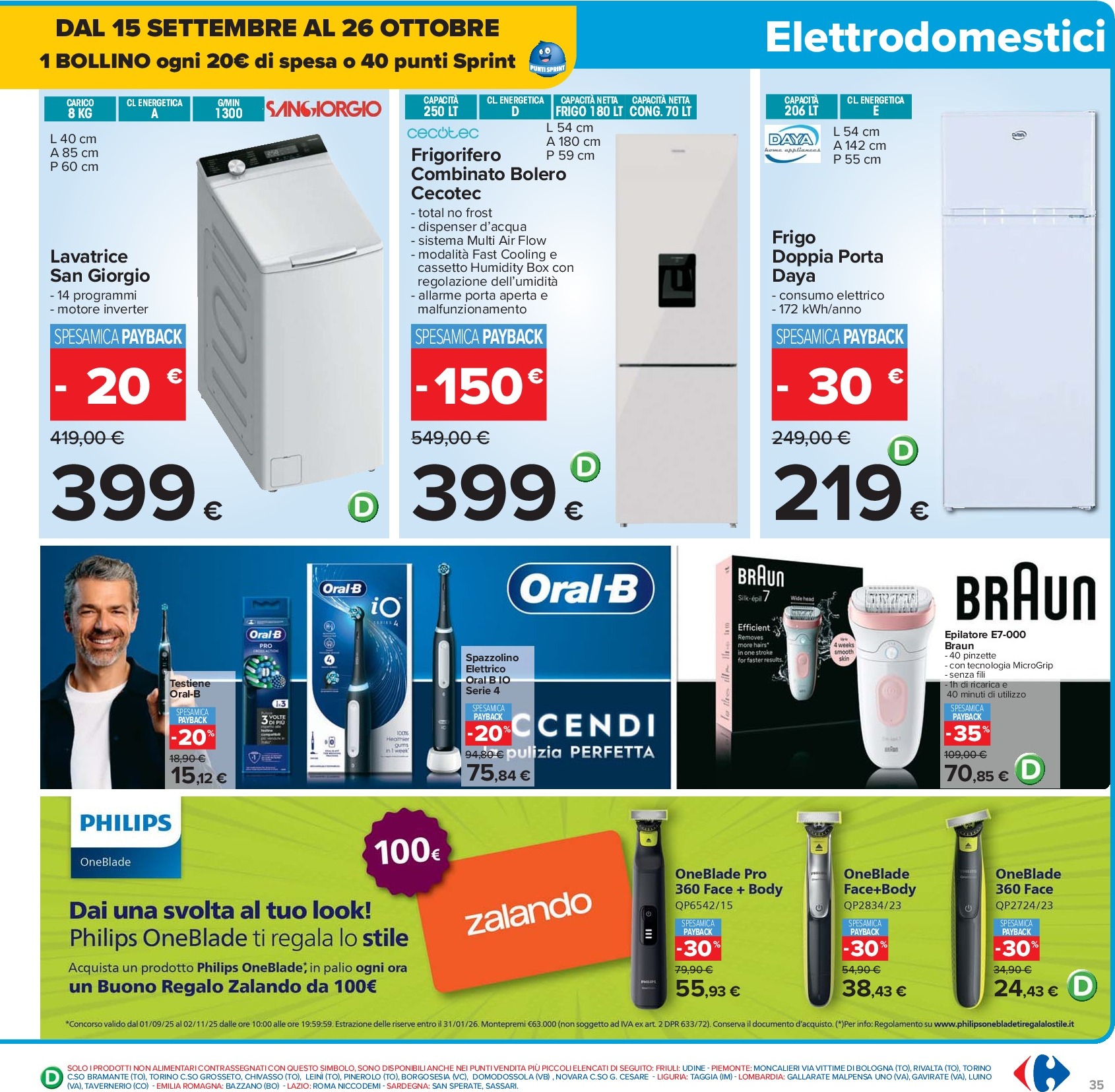 carrefour - Volantino Carrefour - Sottocosto Freschi valido dal 15/09 al 25/09 - page: 35 carrefour - Volantino Carrefour - Sottocosto Freschi valido dal 15/09 al 25/09 - page: 35