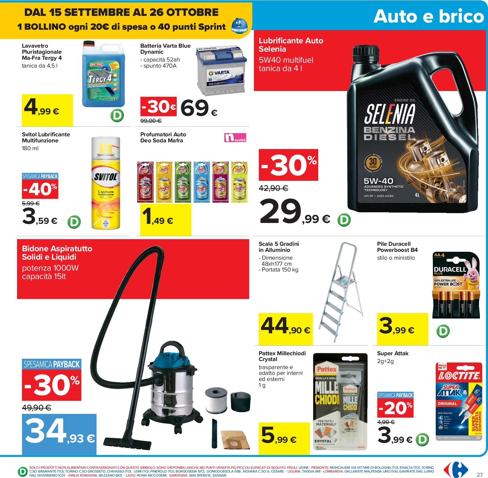 carrefour - Volantino Carrefour - Sottocosto Freschi valido dal 15/09 al 25/09 - page: 27 carrefour - Volantino Carrefour - Sottocosto Freschi valido dal 15/09 al 25/09 - page: 27