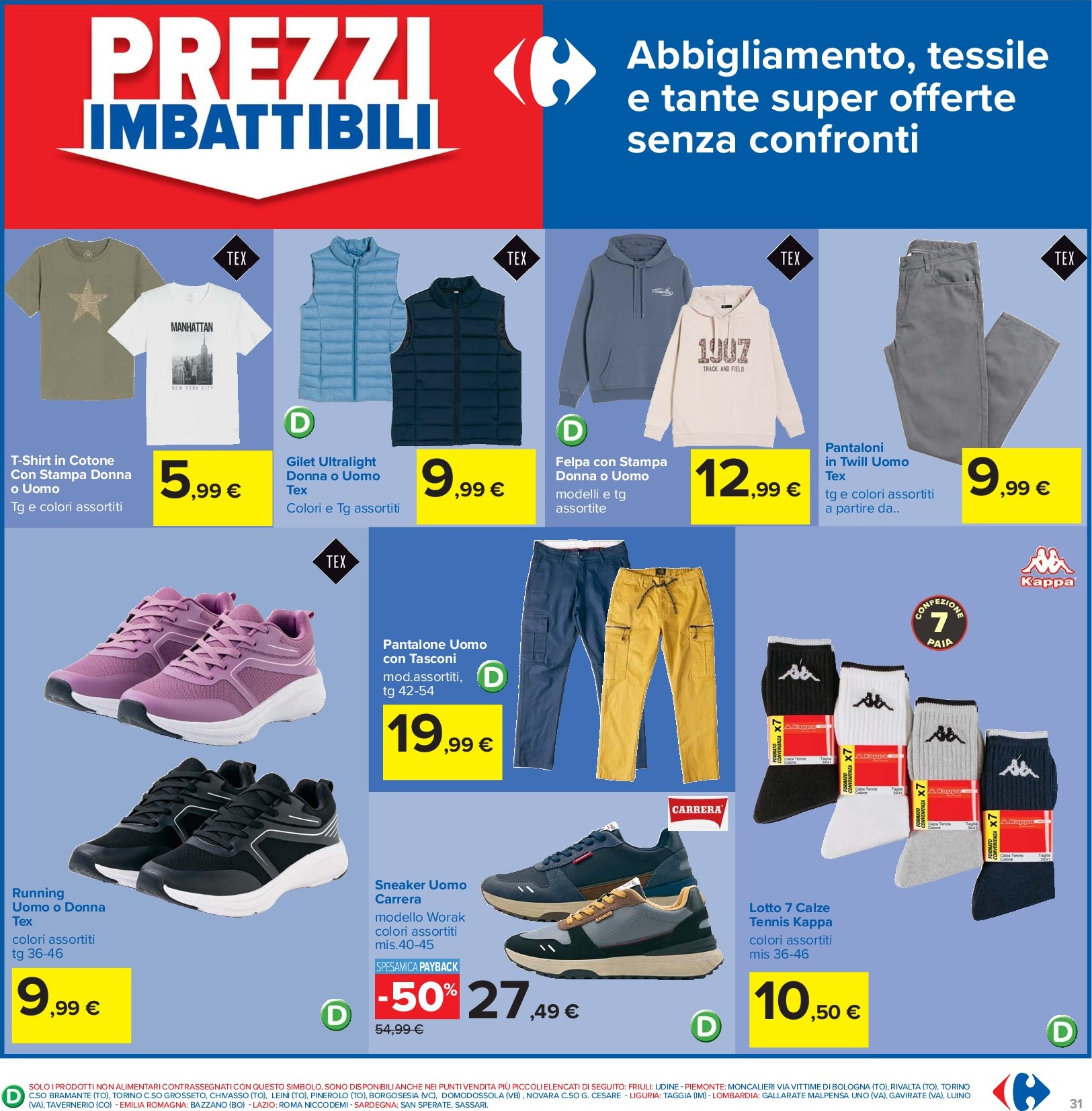 carrefour - Volantino Carrefour - Sottocosto Freschi valido dal 15/09 al 25/09 - page: 31 carrefour - Volantino Carrefour - Sottocosto Freschi valido dal 15/09 al 25/09 - page: 31
