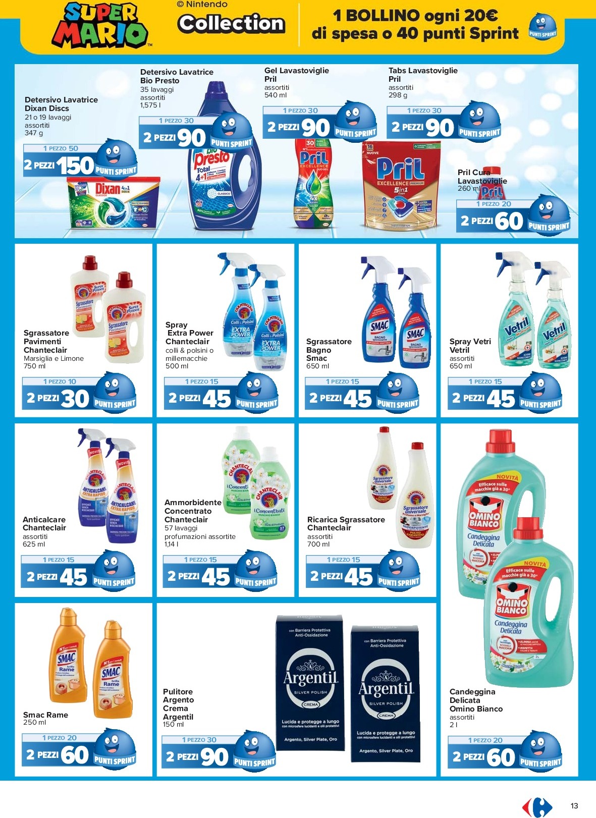 carrefour - Volantino Carrefour - Punti Sprint Payback valido dal 15/09 al 25/09 - page: 13