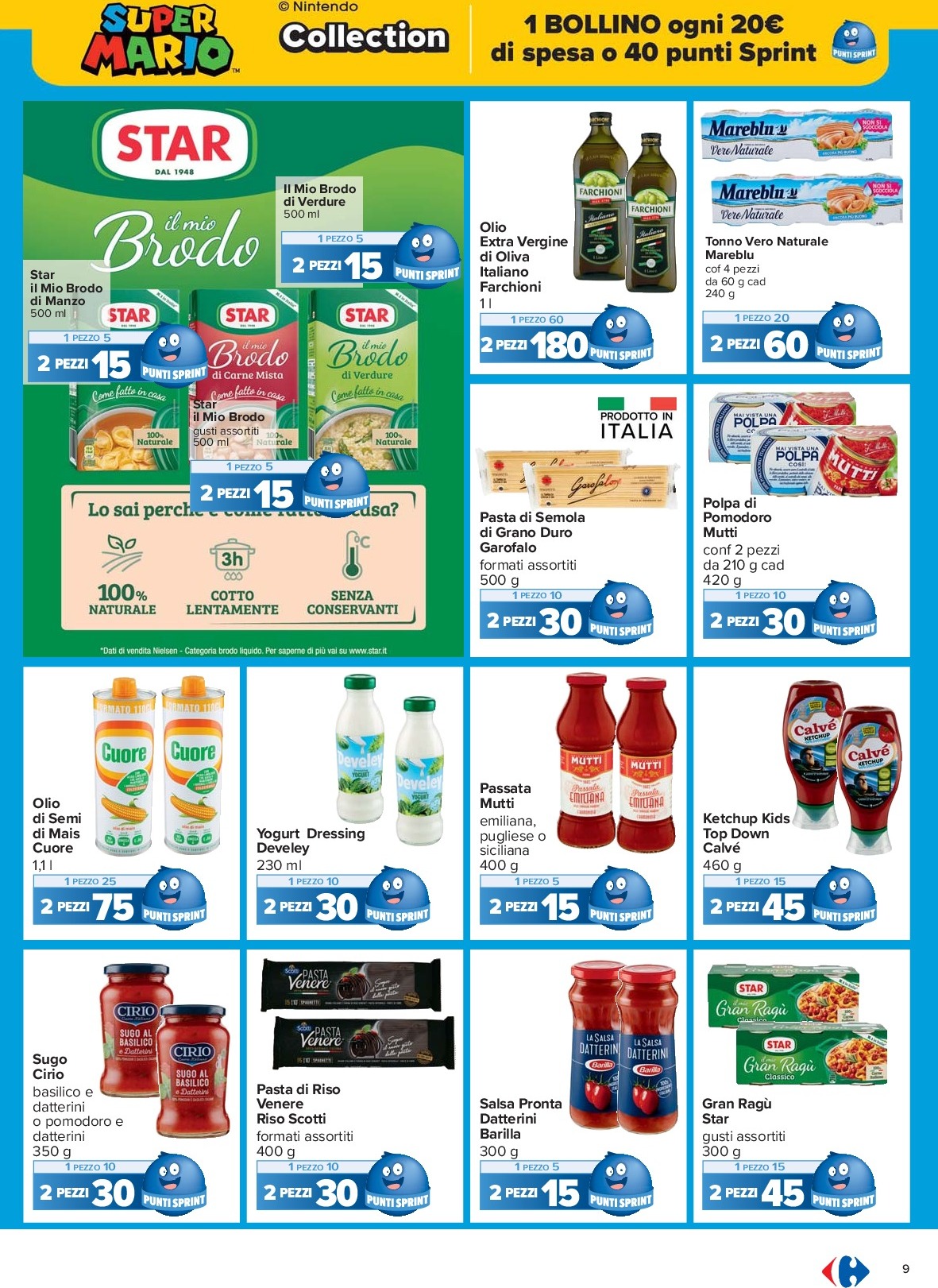 carrefour - Volantino Carrefour - Punti Sprint Payback valido dal 15/09 al 25/09 - page: 9