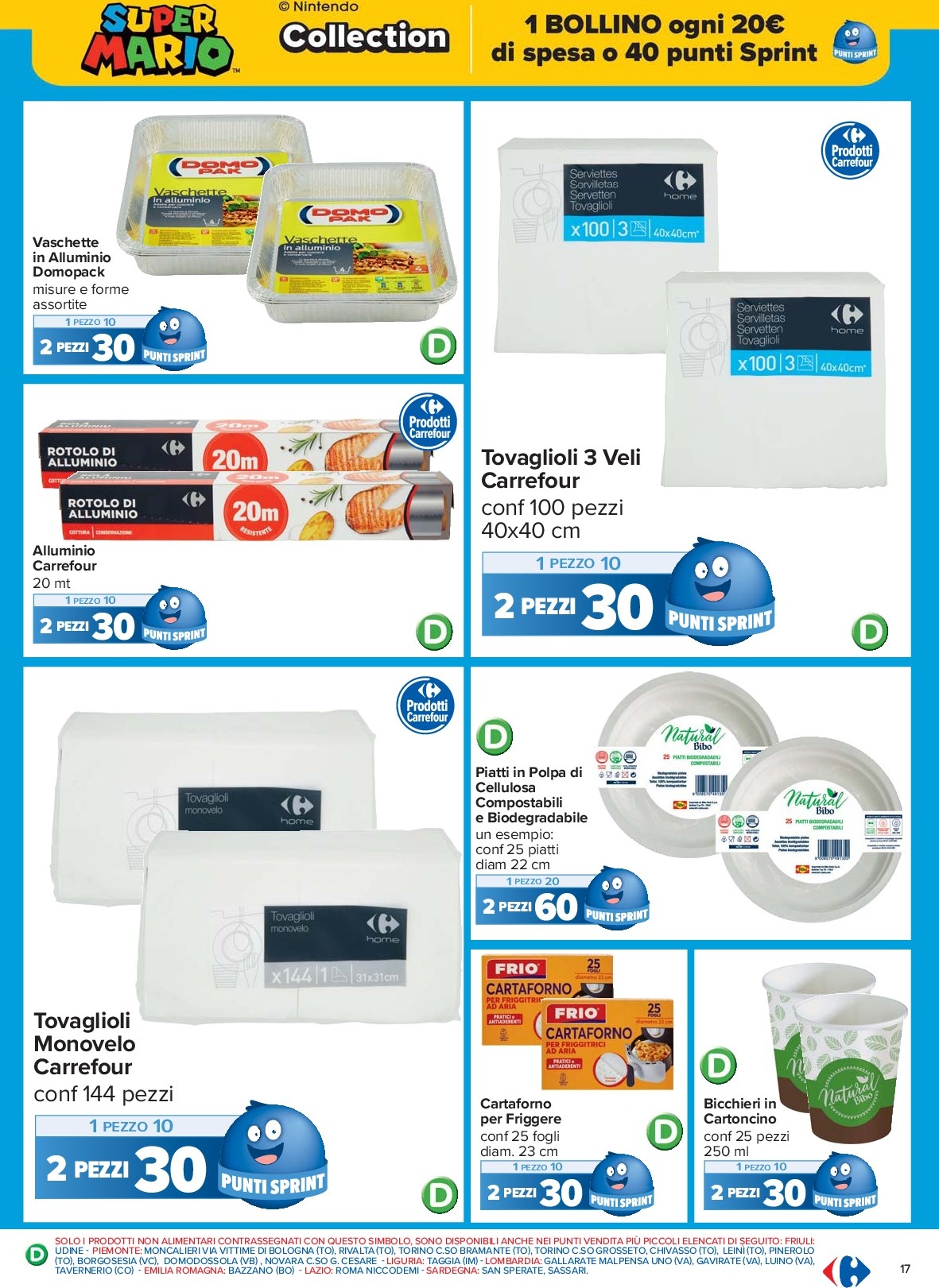 carrefour - Volantino Carrefour - Punti Sprint Payback valido dal 15/09 al 25/09 - page: 17