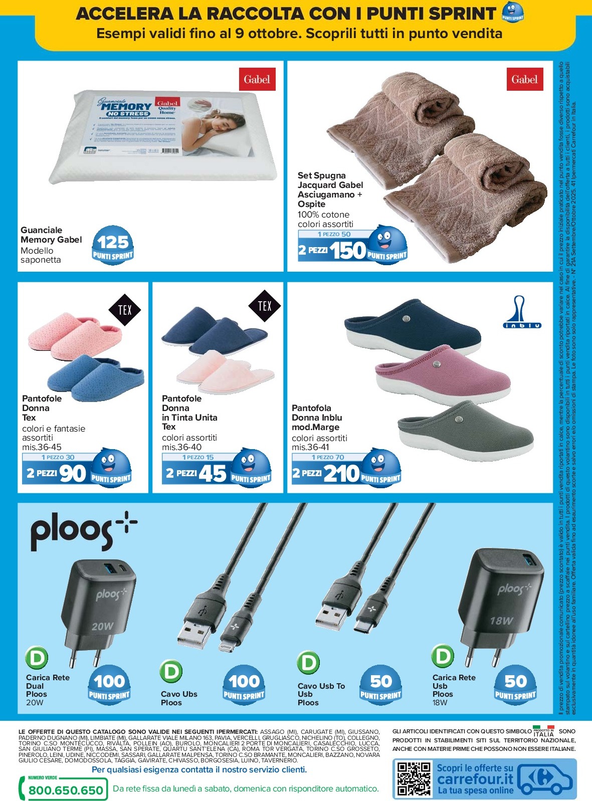 carrefour - Volantino Carrefour - Punti Sprint Payback valido dal 15/09 al 25/09 - page: 24