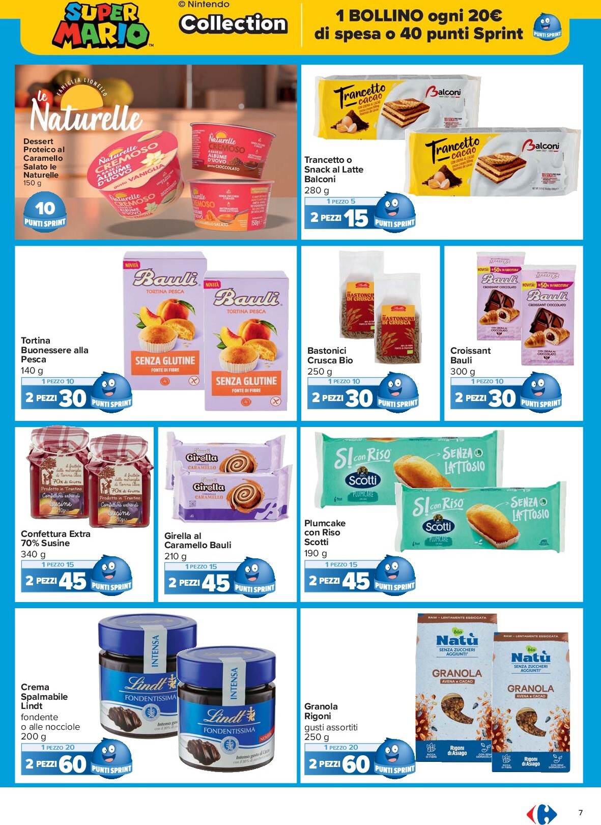carrefour - Volantino Carrefour - Punti Sprint Payback valido dal 26/09 al 09/10 - page: 7