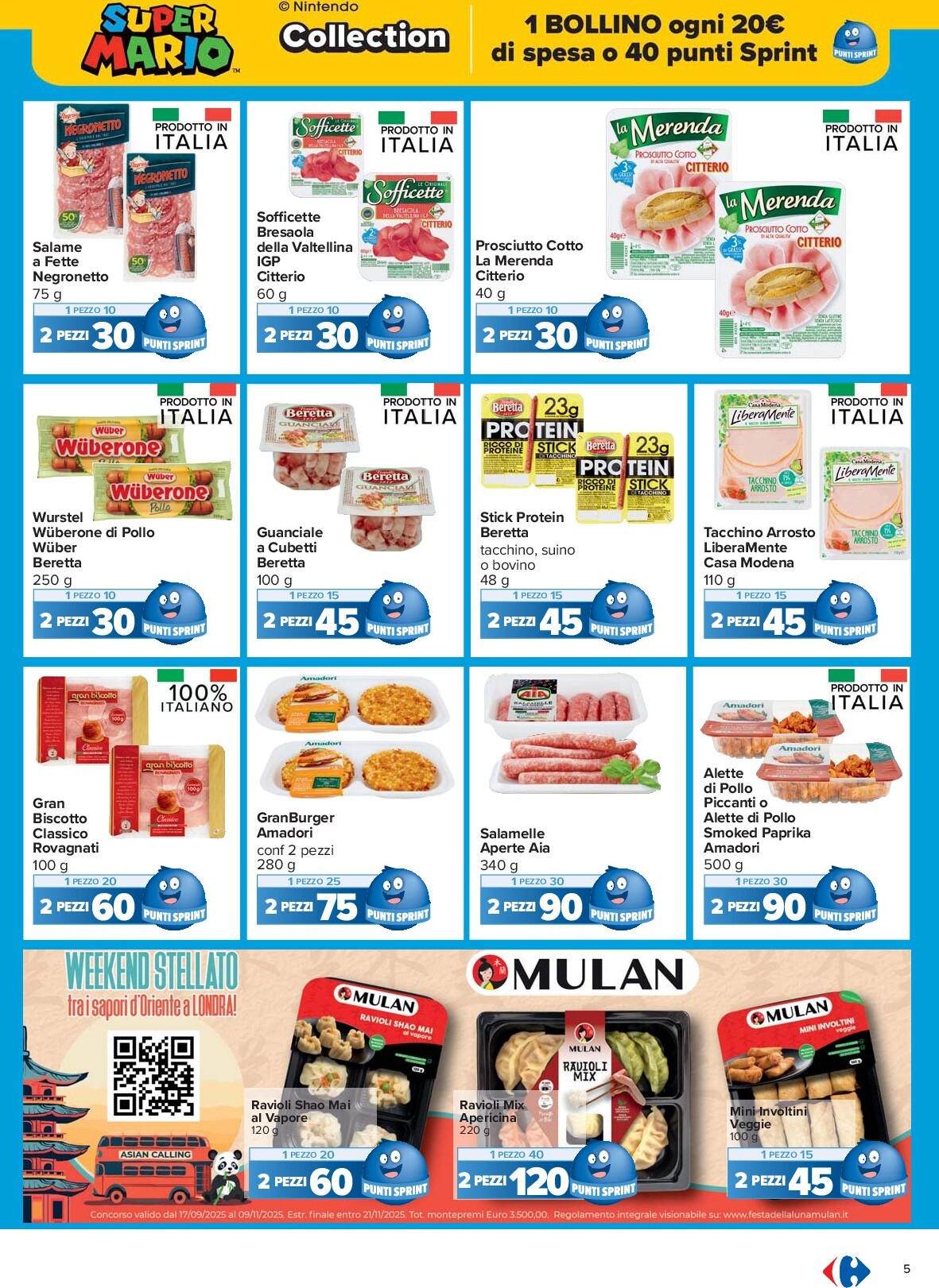carrefour - Volantino Carrefour - Punti Sprint Payback valido dal 26/09 al 09/10 - page: 5