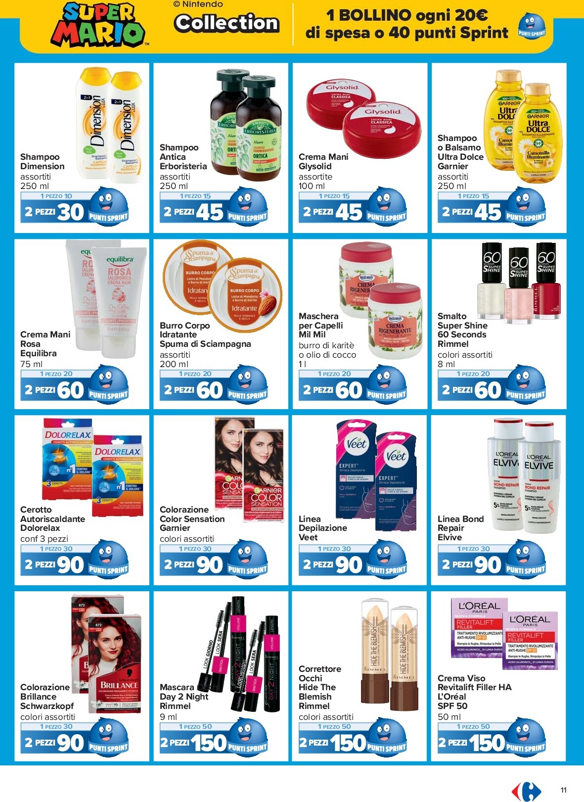 carrefour - Volantino Carrefour - Punti Sprint Payback valido dal 26/09 al 09/10 - page: 11