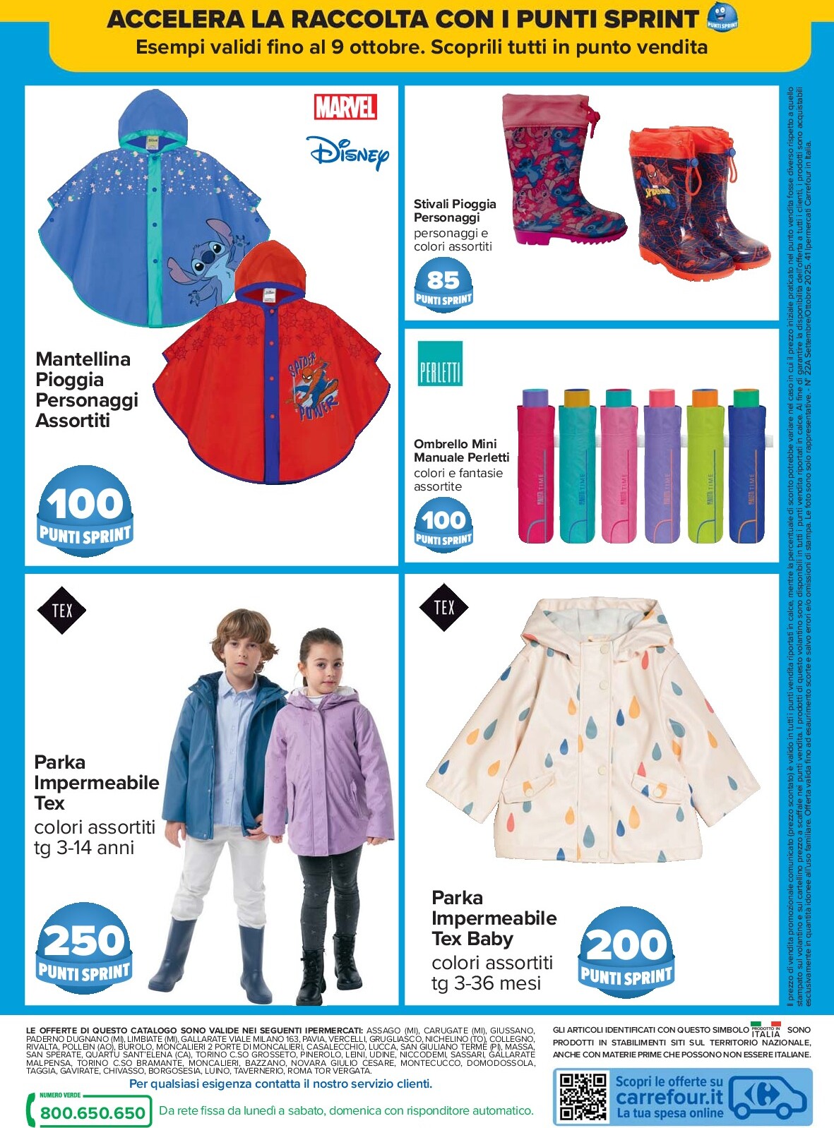 carrefour - Volantino Carrefour - Punti Sprint Payback valido dal 26/09 al 09/10 - page: 24