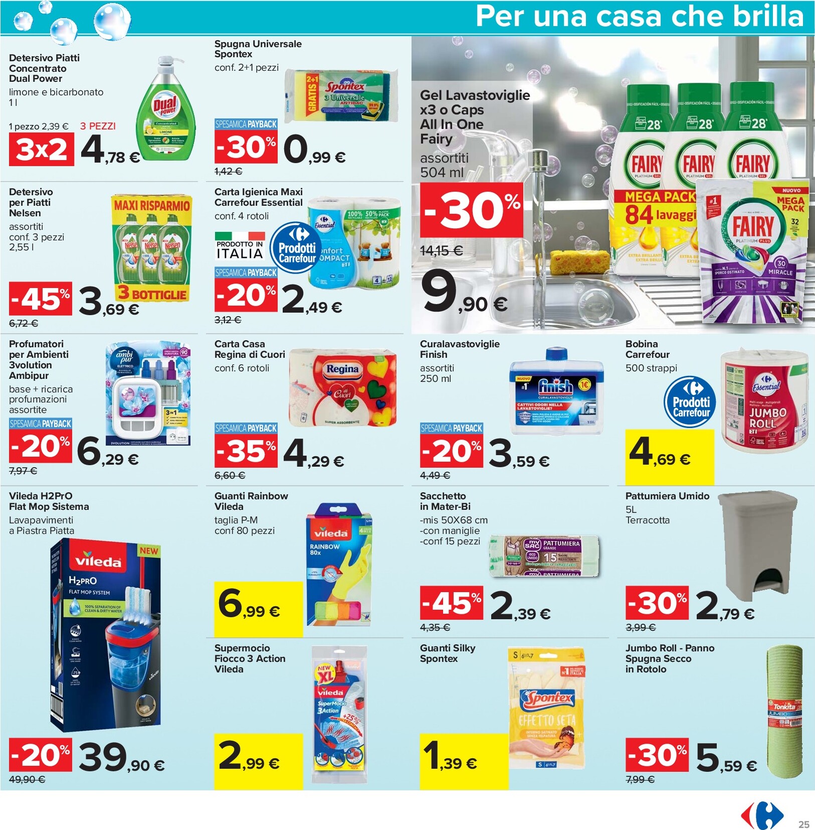 carrefour - Volantino Carrefour - 40 prodotti al 40% valido dal 26/09 al 09/10 - page: 25 carrefour - Volantino Carrefour - 40 prodotti al 40% valido dal 26/09 al 09/10 - page: 25