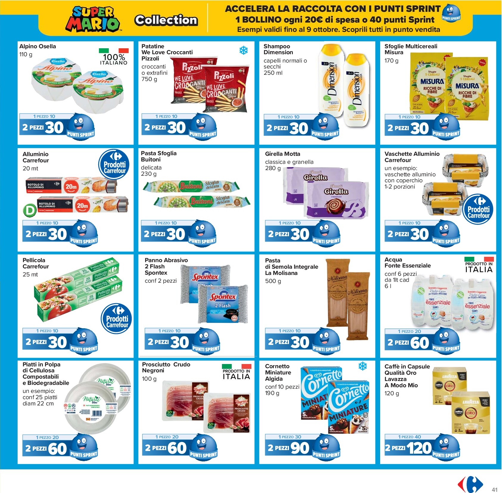 carrefour - Volantino Carrefour - 40 prodotti al 40% valido dal 26/09 al 09/10 - page: 41 carrefour - Volantino Carrefour - 40 prodotti al 40% valido dal 26/09 al 09/10 - page: 41