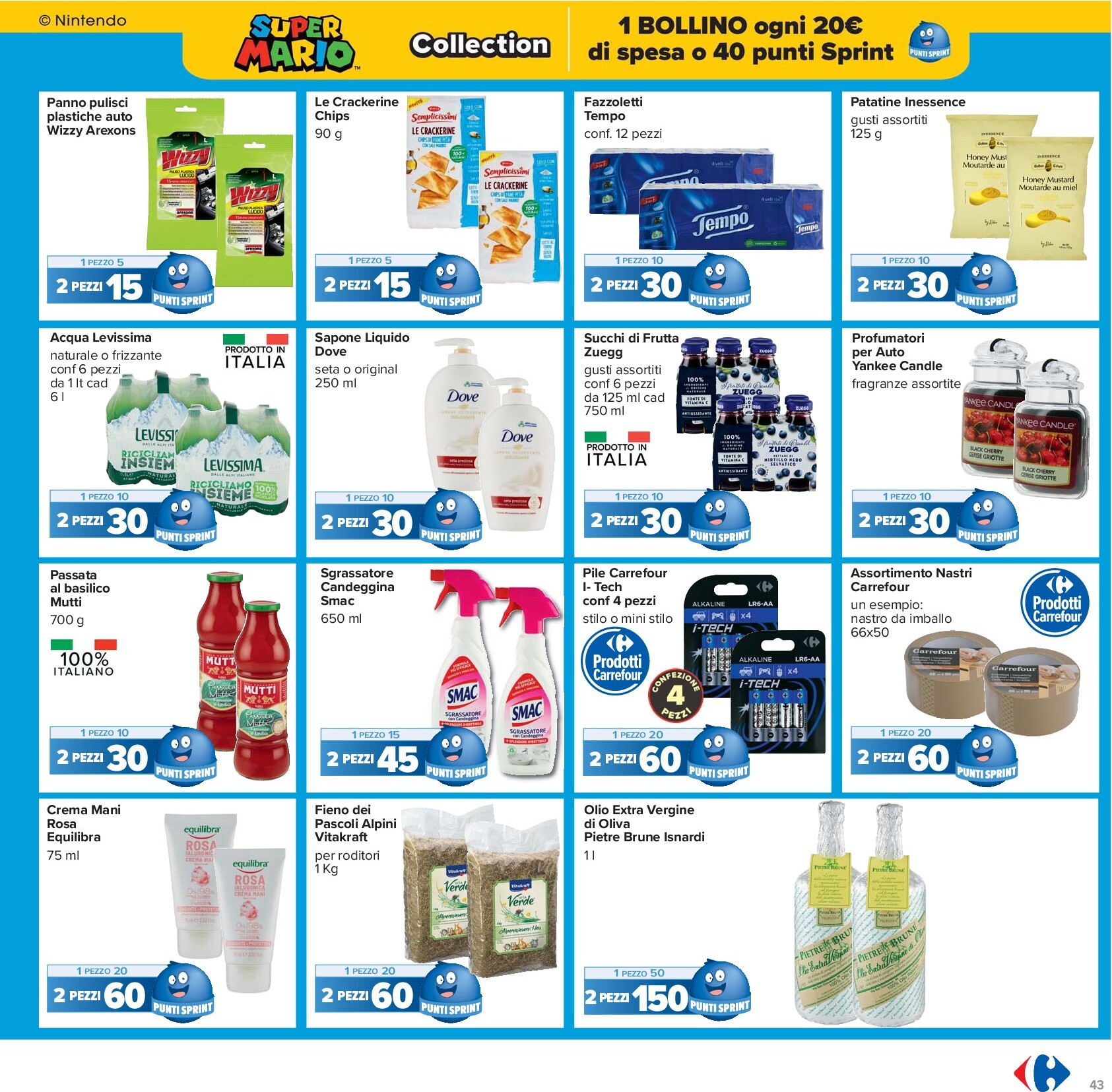 carrefour - Volantino Carrefour - 40 prodotti al 40% valido dal 26/09 al 09/10 - page: 43 carrefour - Volantino Carrefour - 40 prodotti al 40% valido dal 26/09 al 09/10 - page: 43