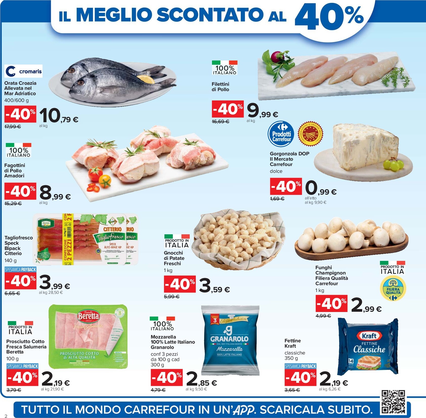 carrefour - Volantino Carrefour - 40 prodotti al 40% valido dal 26/09 al 09/10 - page: 2 carrefour - Volantino Carrefour - 40 prodotti al 40% valido dal 26/09 al 09/10 - page: 2