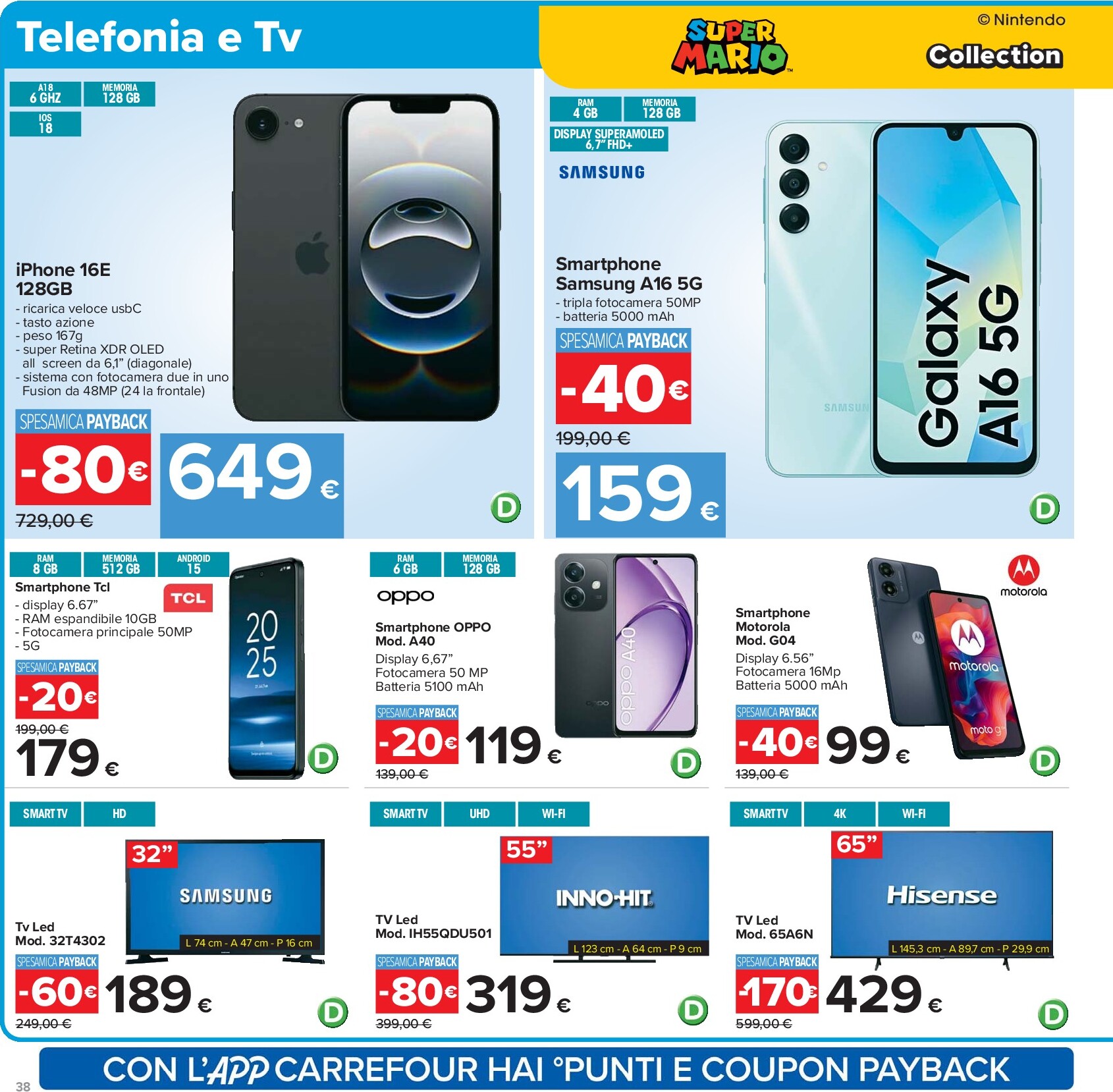carrefour - Volantino Carrefour - 40 prodotti al 40% valido dal 26/09 al 09/10 - page: 38 carrefour - Volantino Carrefour - 40 prodotti al 40% valido dal 26/09 al 09/10 - page: 38