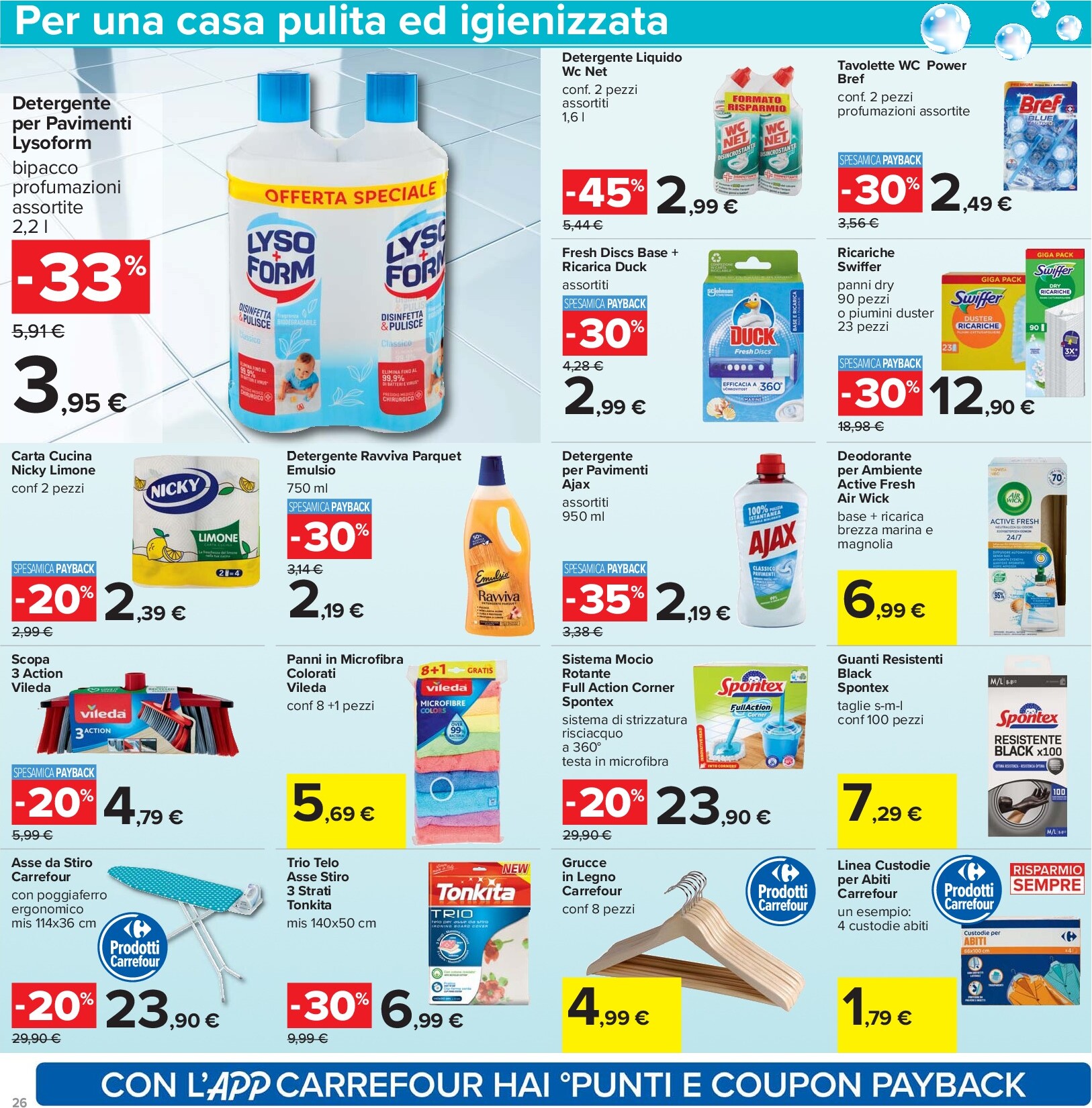 carrefour - Volantino Carrefour - 40 prodotti al 40% valido dal 26/09 al 09/10 - page: 26 carrefour - Volantino Carrefour - 40 prodotti al 40% valido dal 26/09 al 09/10 - page: 26