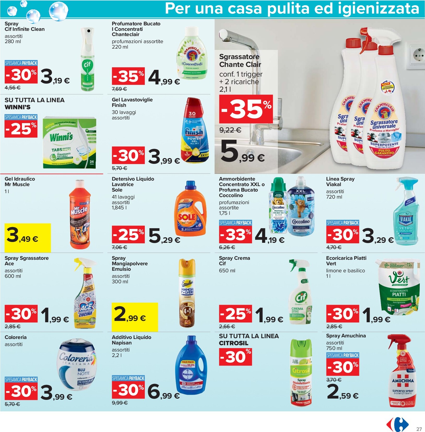 carrefour - Volantino Carrefour - 40 prodotti al 40% valido dal 26/09 al 09/10 - page: 27 carrefour - Volantino Carrefour - 40 prodotti al 40% valido dal 26/09 al 09/10 - page: 27