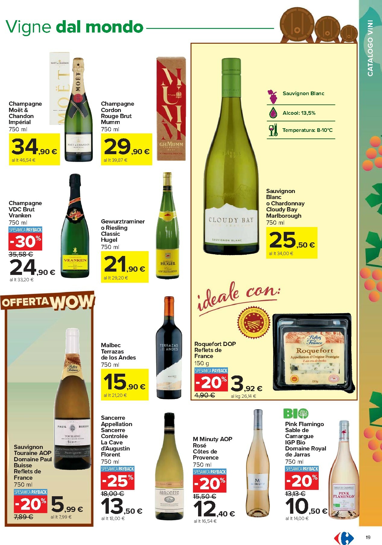 carrefour - Volantino Carrefour - Catalogo vini valido dal 06/10 al 09/11 - page: 19