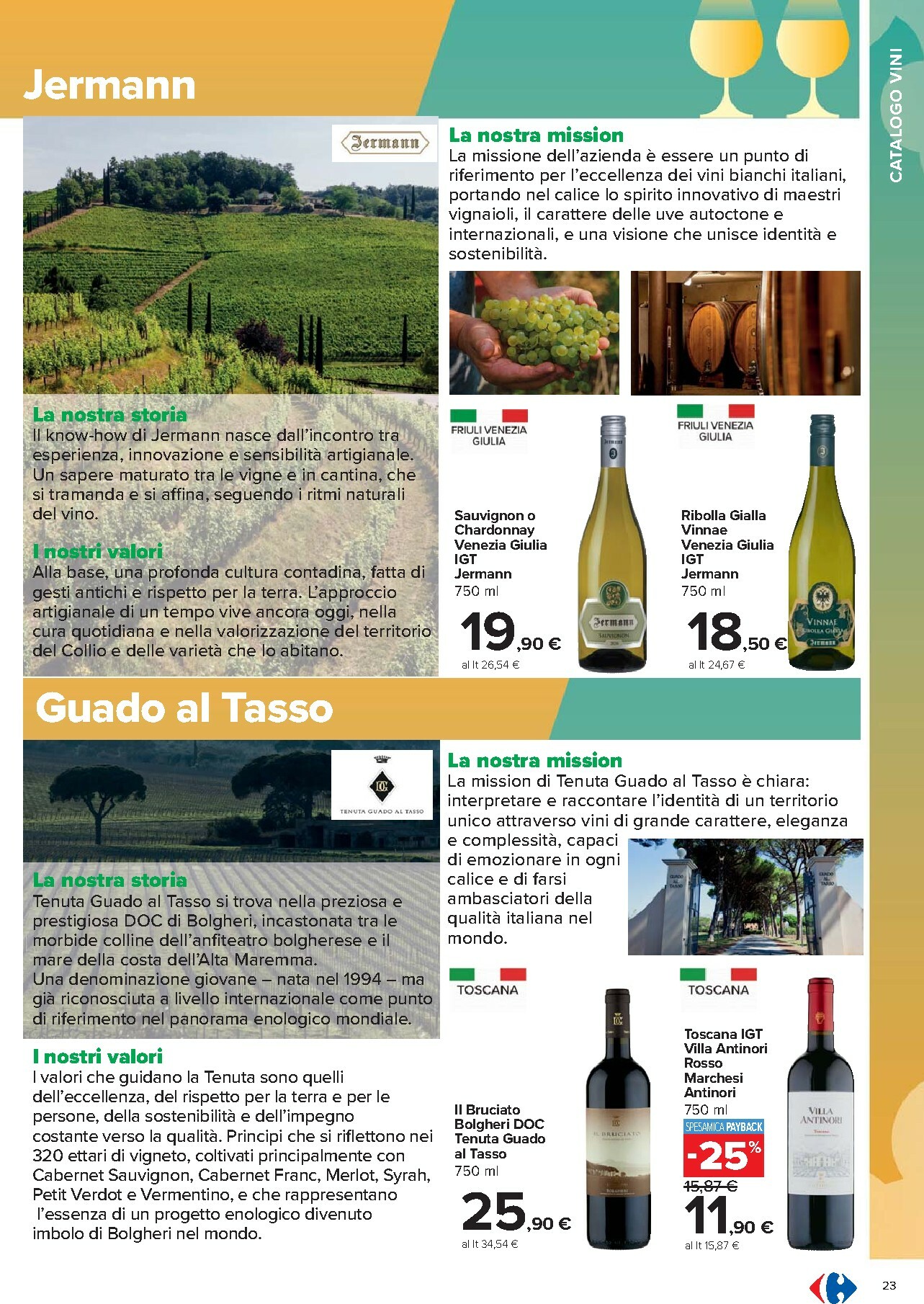 carrefour - Volantino Carrefour - Catalogo vini valido dal 06/10 al 09/11 - page: 23