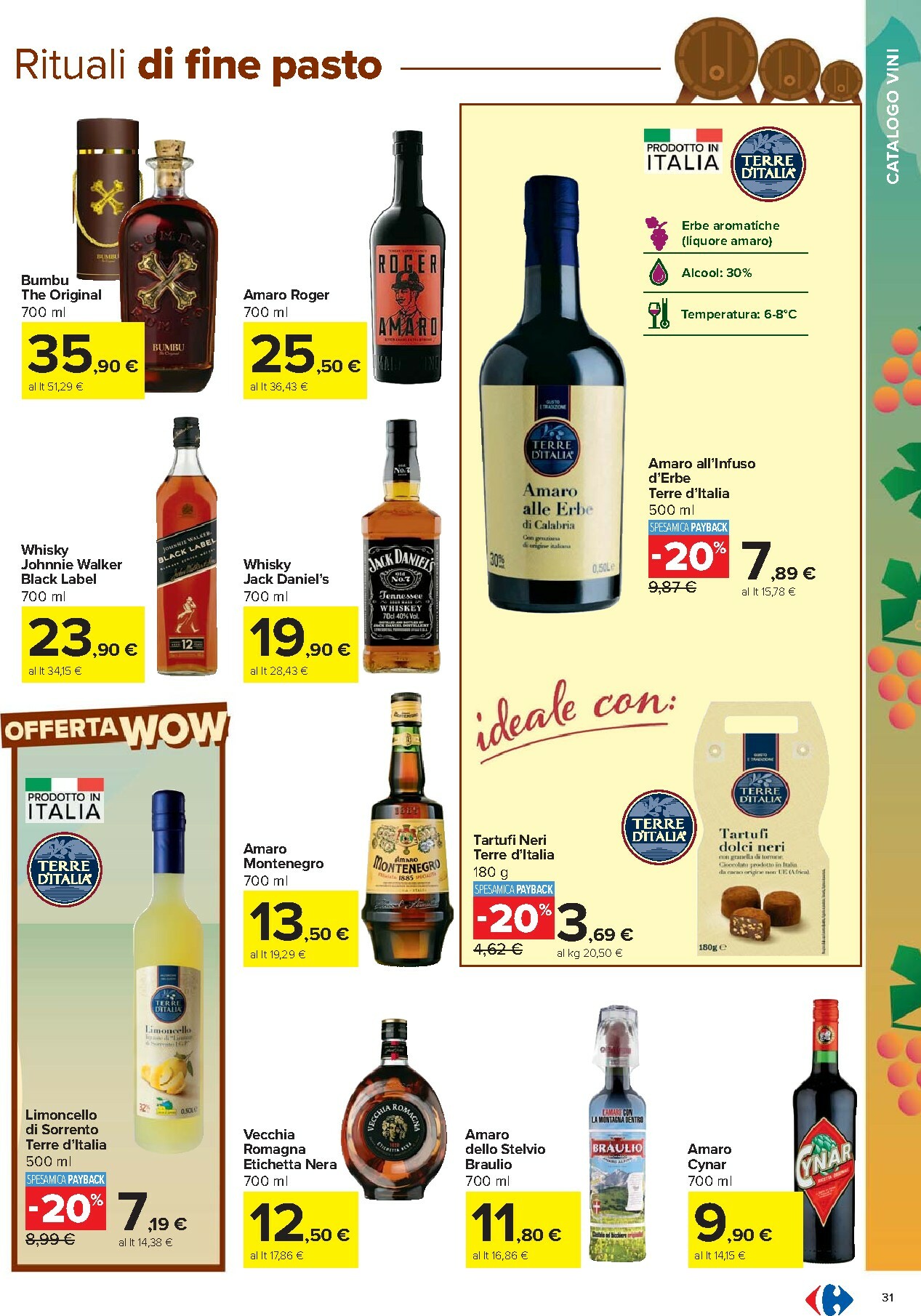 carrefour - Volantino Carrefour - Catalogo vini valido dal 06/10 al 09/11 - page: 31