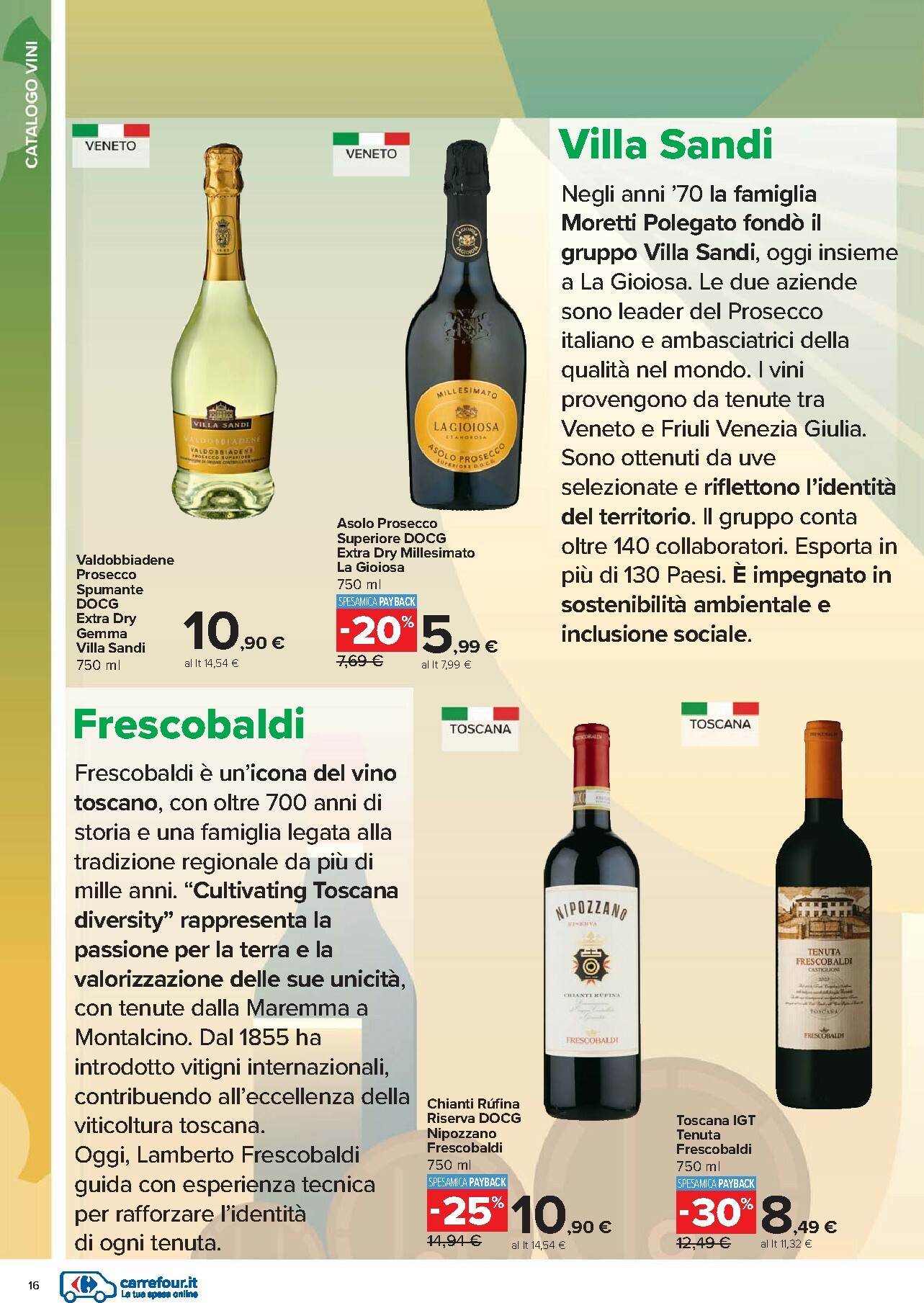 carrefour - Volantino Carrefour - Catalogo vini valido dal 06/10 al 09/11 - page: 16