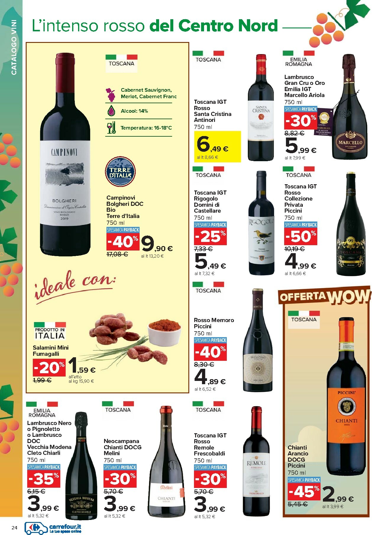 carrefour - Volantino Carrefour - Catalogo vini valido dal 06/10 al 09/11 - page: 24