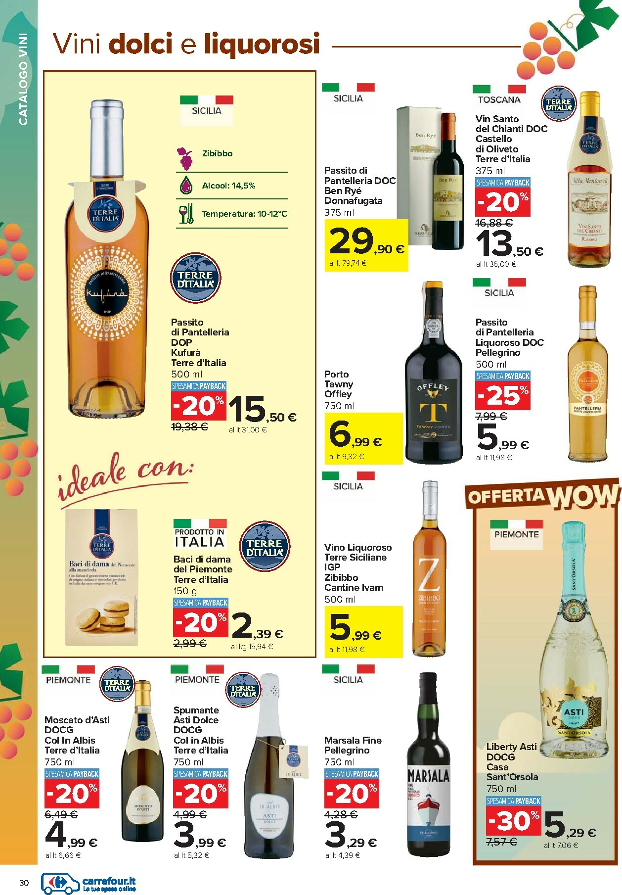 carrefour - Volantino Carrefour - Catalogo vini valido dal 06/10 al 09/11 - page: 30