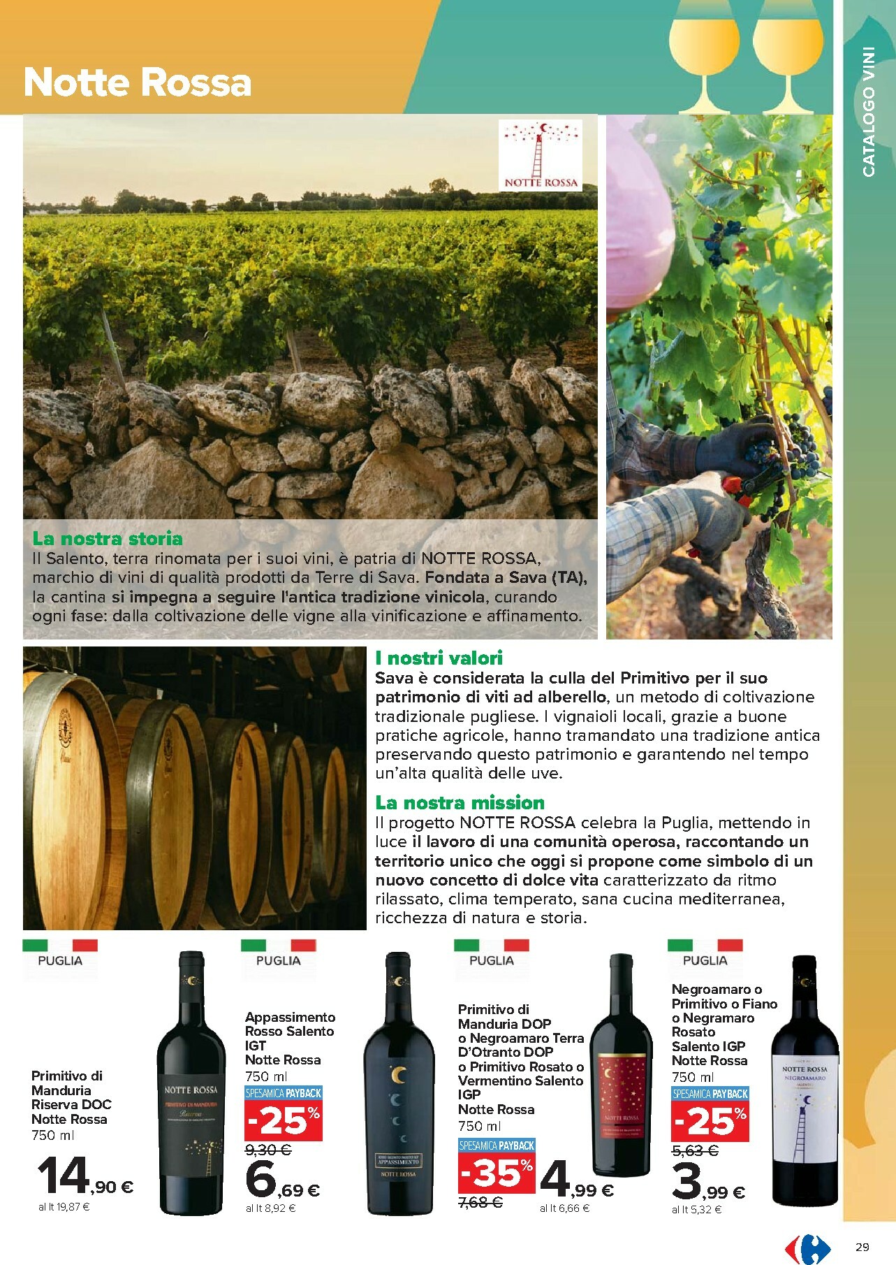 carrefour - Volantino Carrefour - Catalogo vini valido dal 06/10 al 09/11 - page: 29