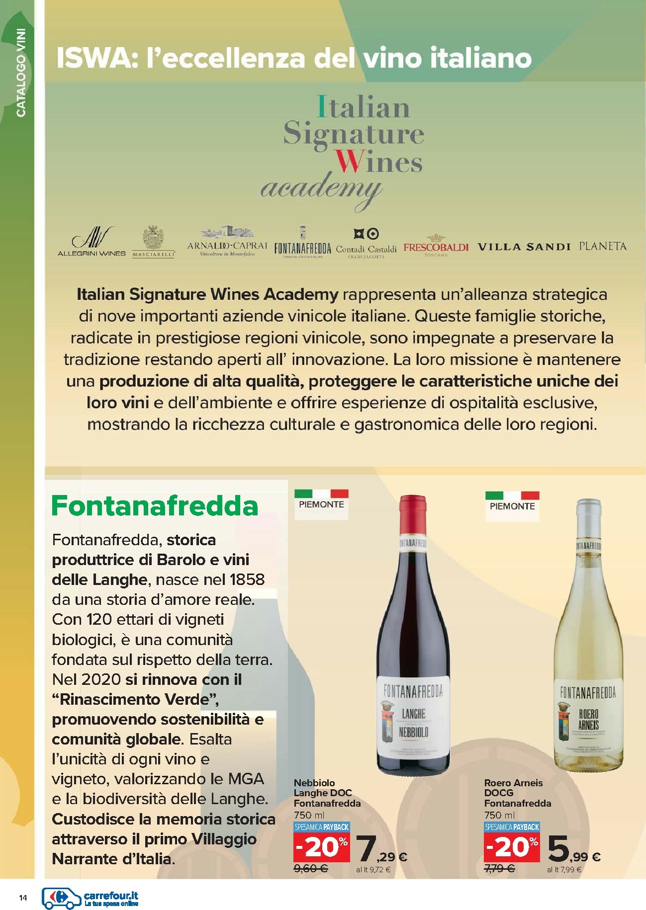 carrefour - Volantino Carrefour - Catalogo vini valido dal 06/10 al 09/11 - page: 14