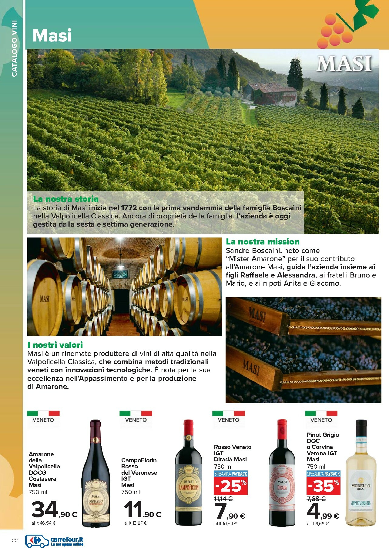 carrefour - Volantino Carrefour - Catalogo vini valido dal 06/10 al 09/11 - page: 22