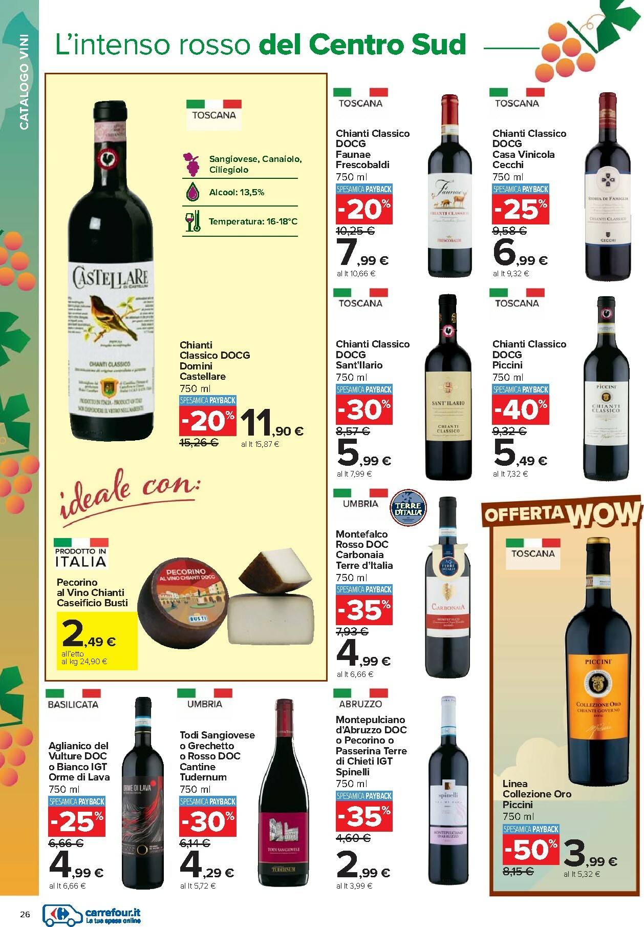 carrefour - Volantino Carrefour - Catalogo vini valido dal 06/10 al 09/11 - page: 26
