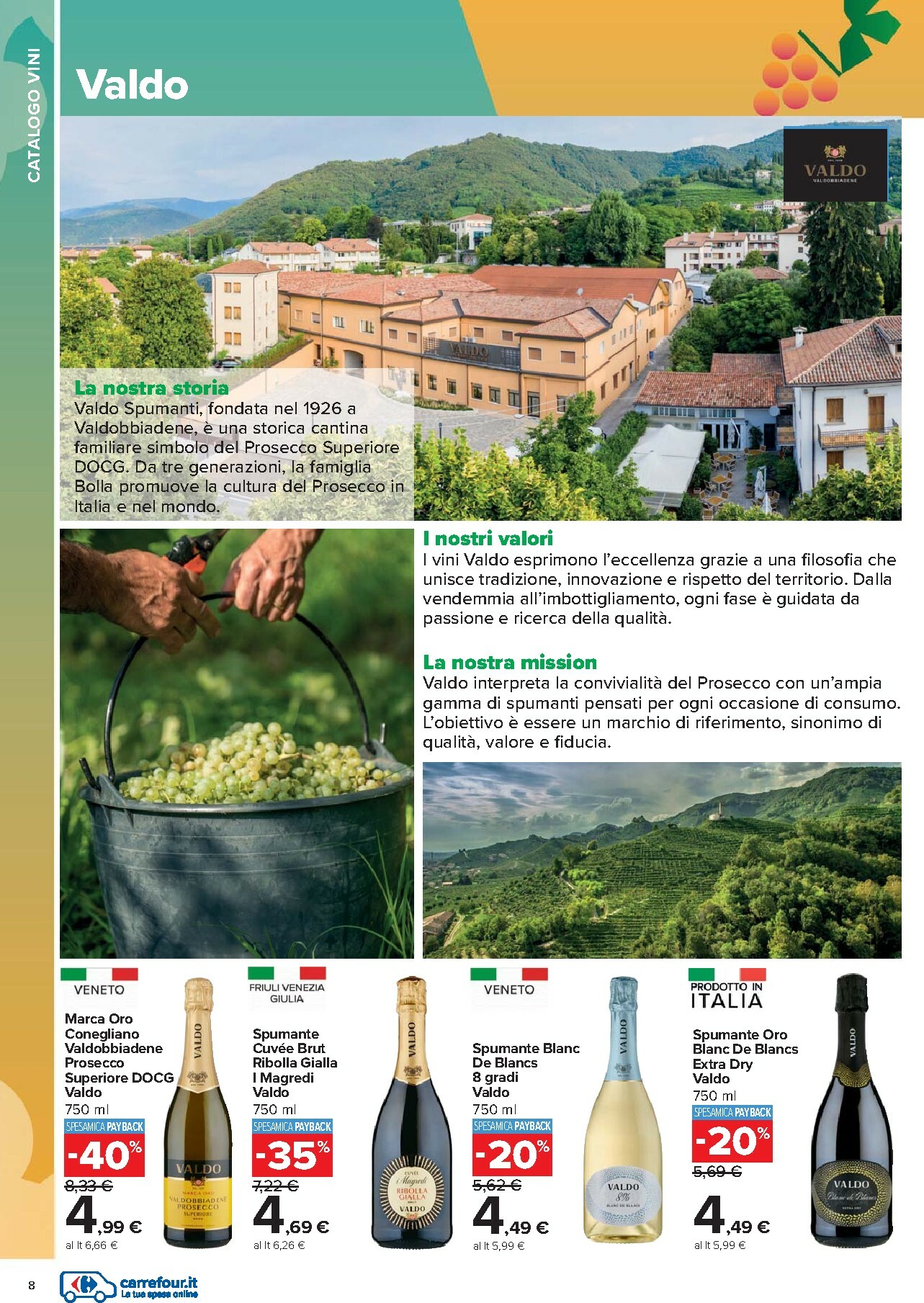 carrefour - Volantino Carrefour - Catalogo vini valido dal 06/10 al 09/11 - page: 8