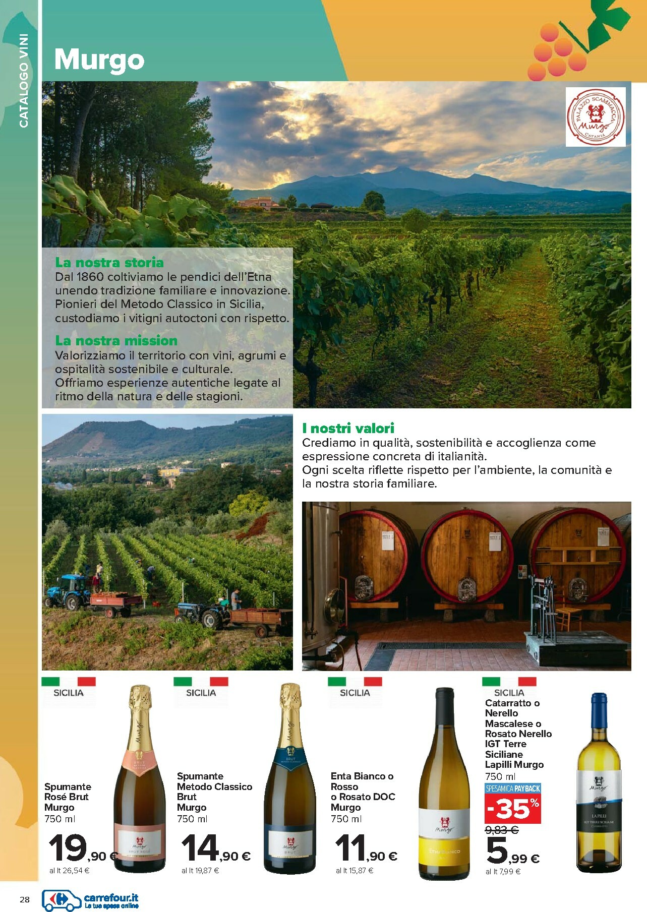 carrefour - Volantino Carrefour - Catalogo vini valido dal 06/10 al 09/11 - page: 28