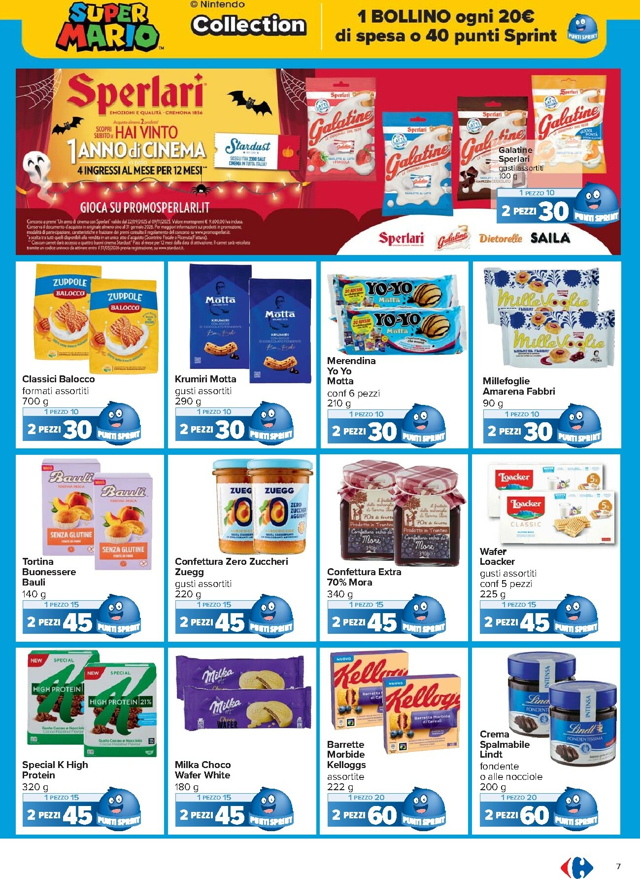 carrefour - Volantino Carrefour - Punti Sprint Payback valido dal 10/10 al 26/10 - page: 7