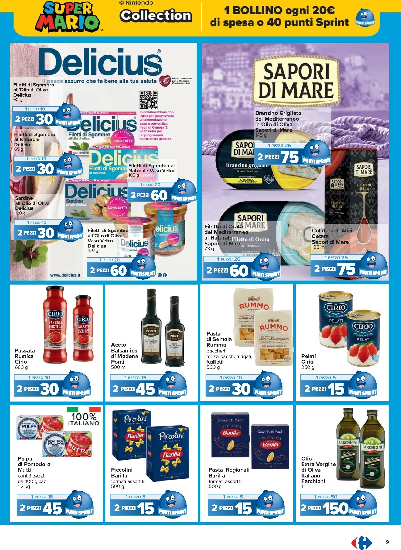 carrefour - Volantino Carrefour - Punti Sprint Payback valido dal 10/10 al 26/10 - page: 9