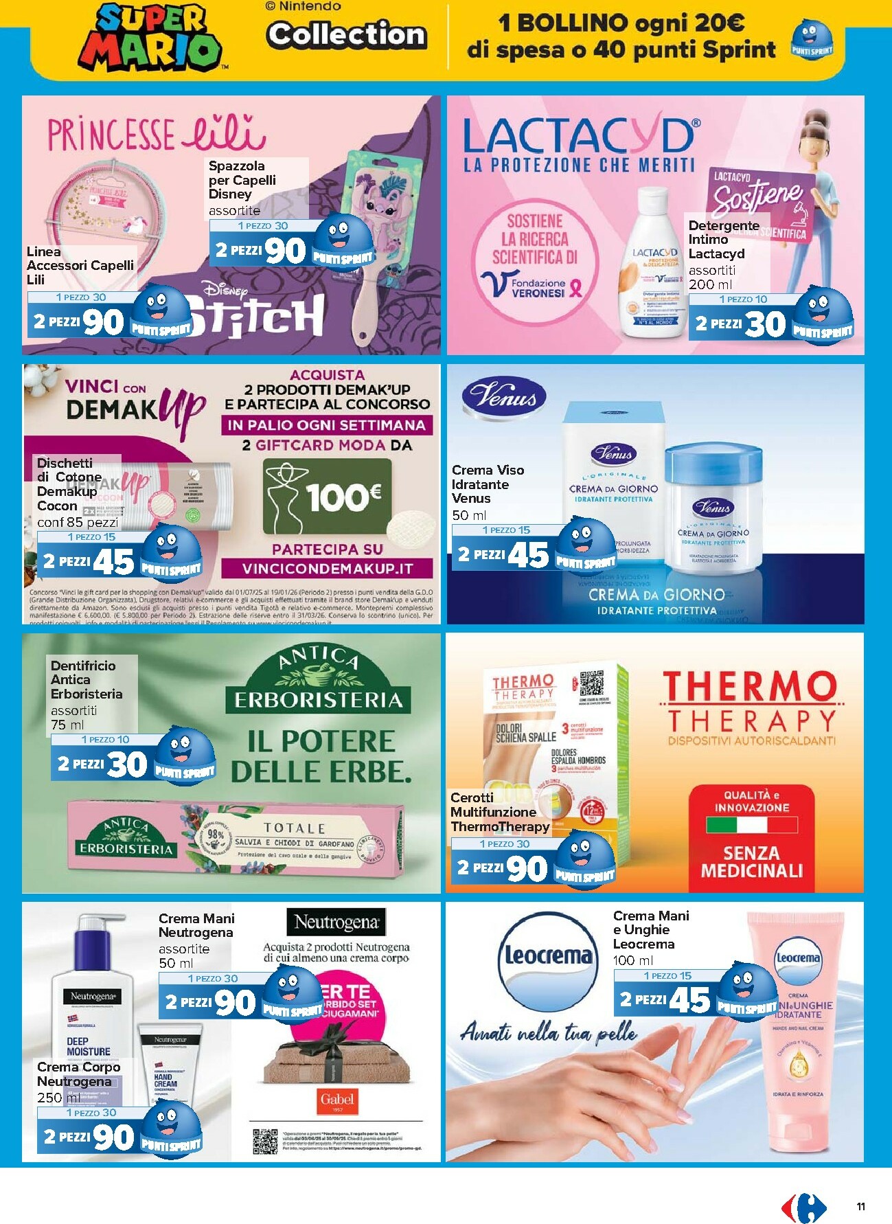 carrefour - Volantino Carrefour - Punti Sprint Payback valido dal 10/10 al 26/10 - page: 11