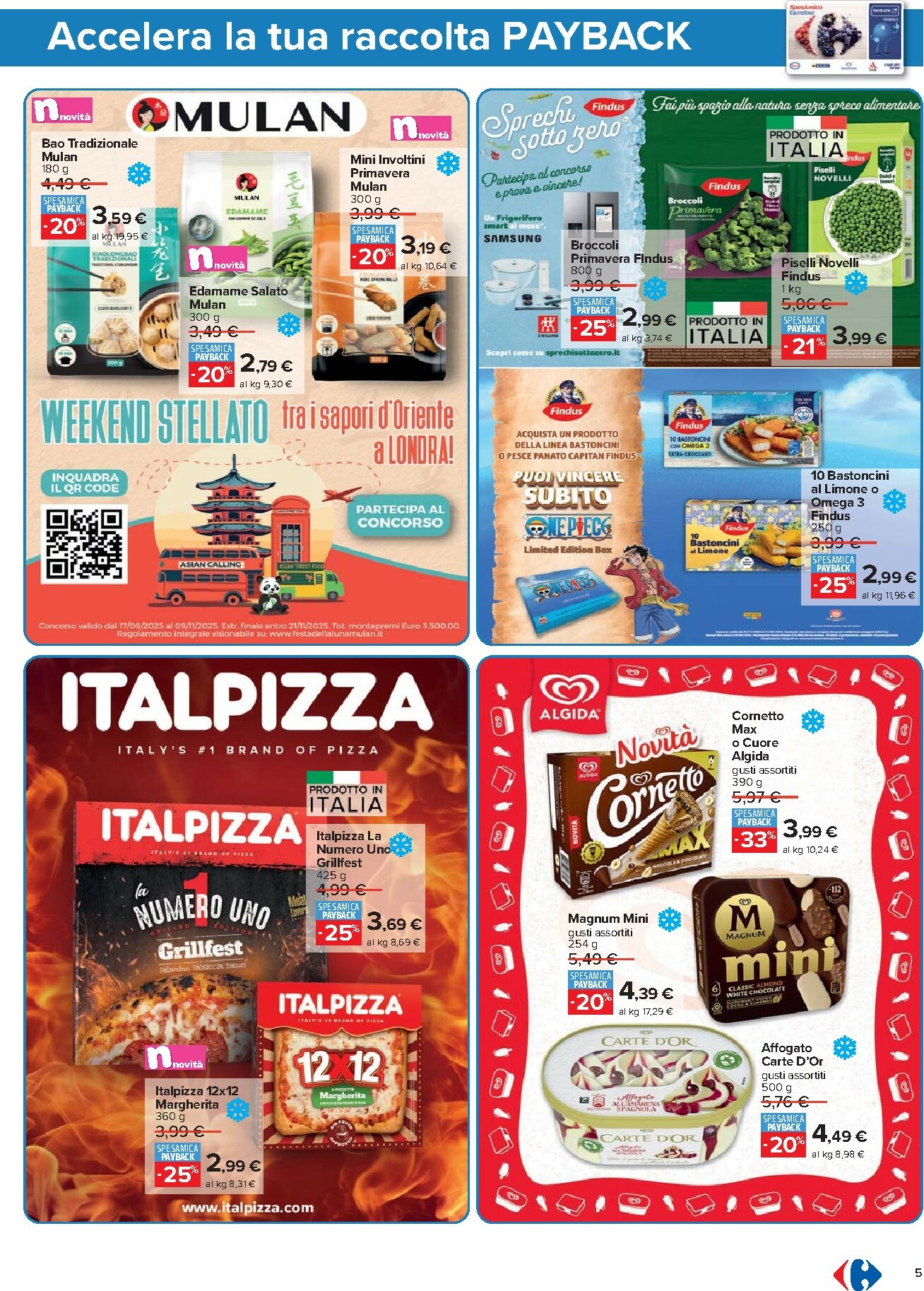 carrefour - Volantino Carrefour - Punti Sprint Payback valido dal 23/10 al 06/11 - page: 5